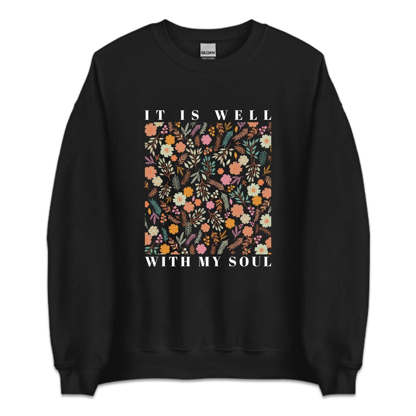 It is Well With My Soul Vintage Floral Christian Religious Soulful| PRODUCT CODE: ITSWMSLC