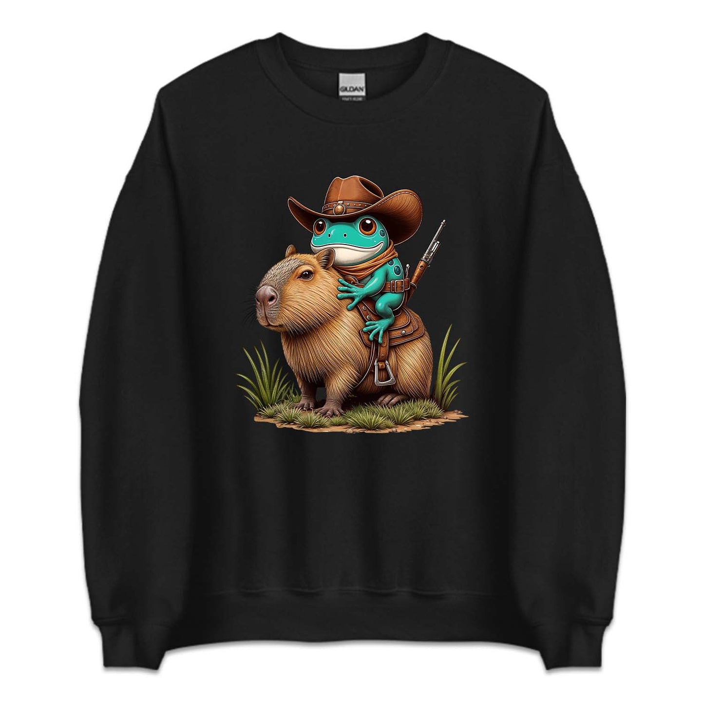 Western Cowboy Frog & Capybara | PRODUCT CODE: CBWFRGBR