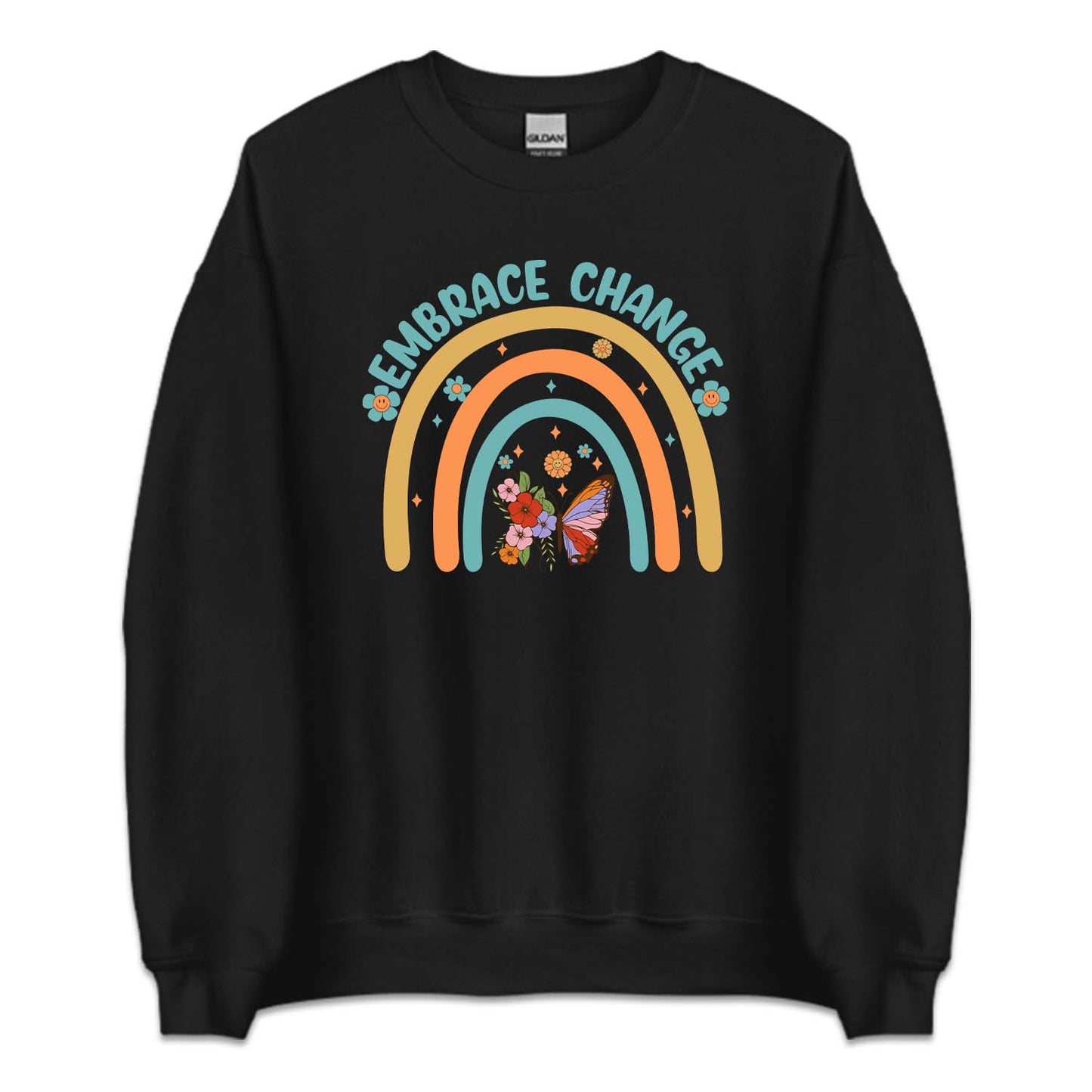 Embrace Change Groovy Butterfly Floral | PRODUCT CODE: EBMCHGRVB