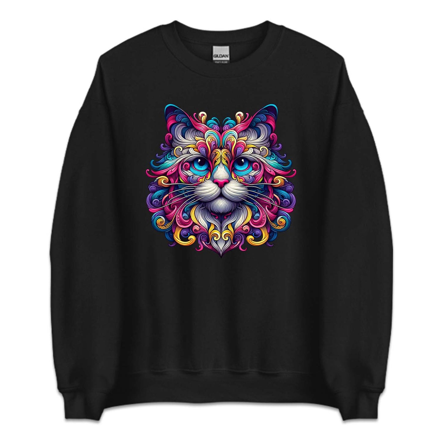 Psychedelic Colorful Ragdoll Cat | PRODUCT CODE: RGDLOSPYH