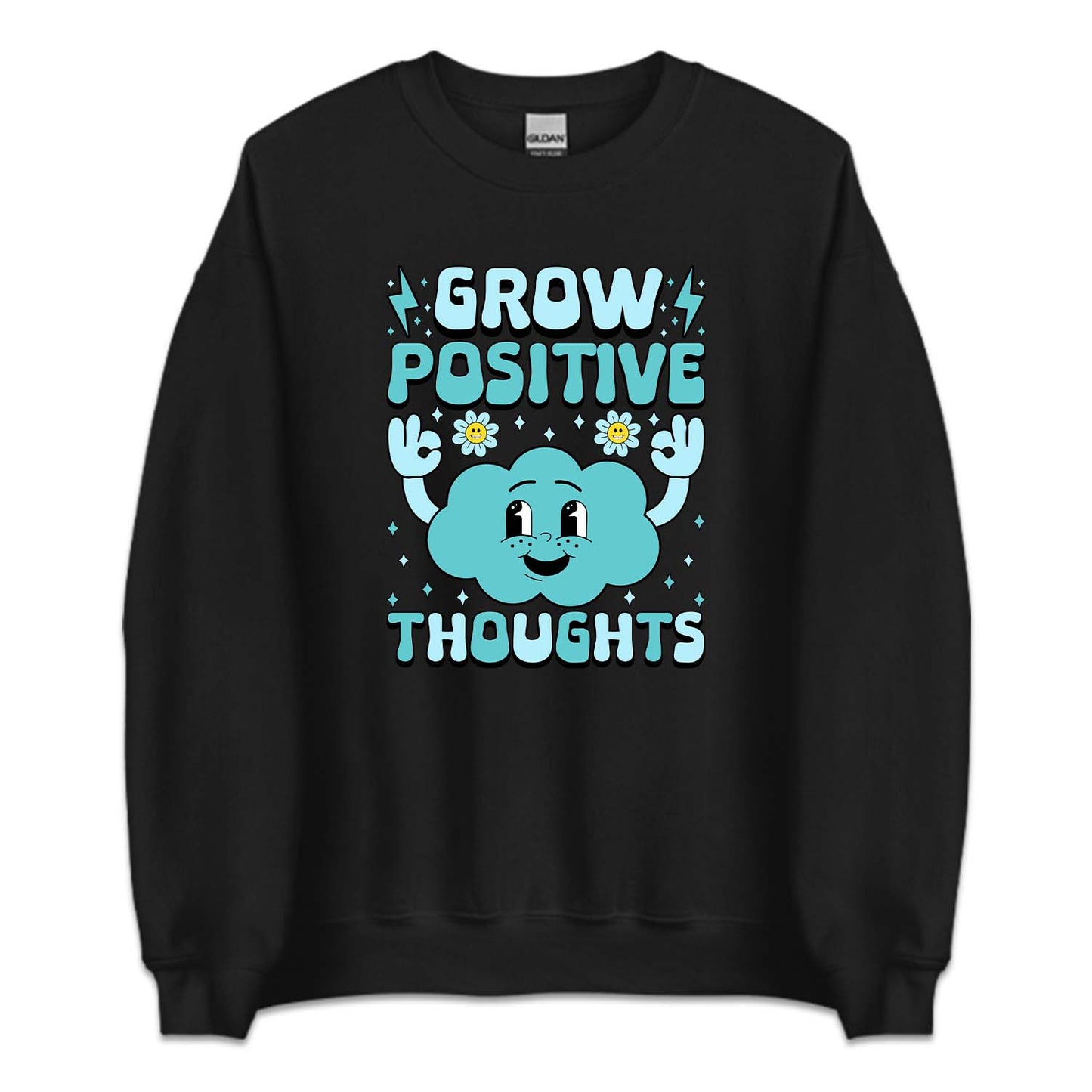 Grow Positive Thoughts Motivational Quote | PRODUCT CODE: GRVPSTVGHS