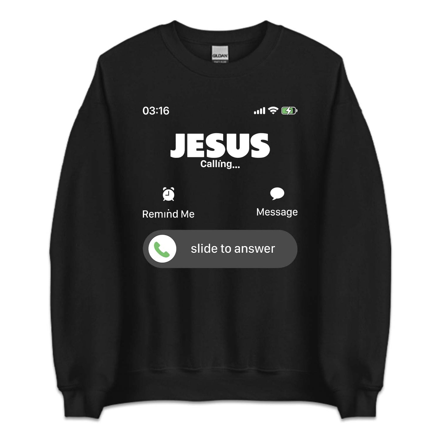 Jesus Calling Incoming Call Religious Inspirational Faith | PRODUCT CODE: JSEUCLGNF
