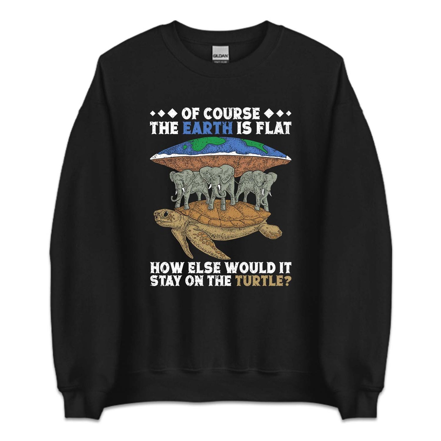 Flat Earth Turtle Conspiracy Theory | PRODUCT CODE: FTERHRLHRO