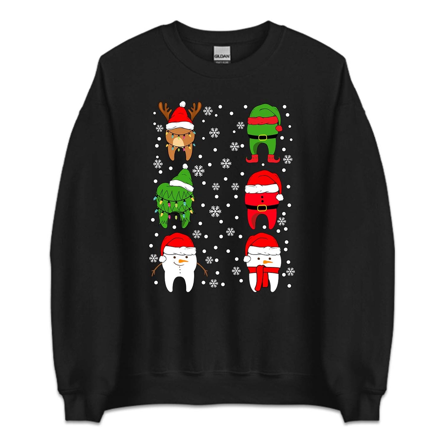 Retro Christmas Teeth Dentist Xmas Tooth Costumes | PRODUCT CODE: TRCHMEDNHGY