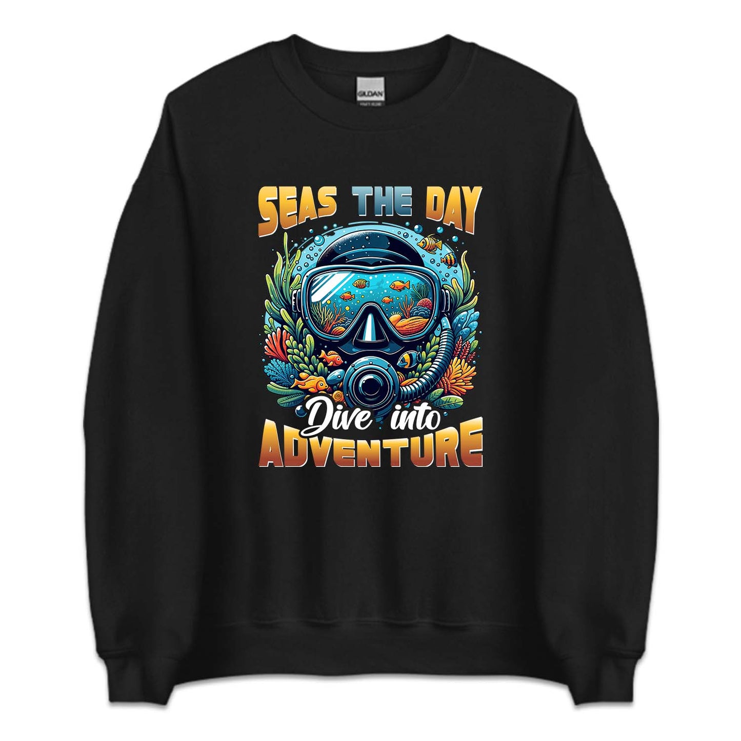 Seas the Day Dive Into Adventure Scuba Diving | PRODUCT CODE: SASDYINAVT