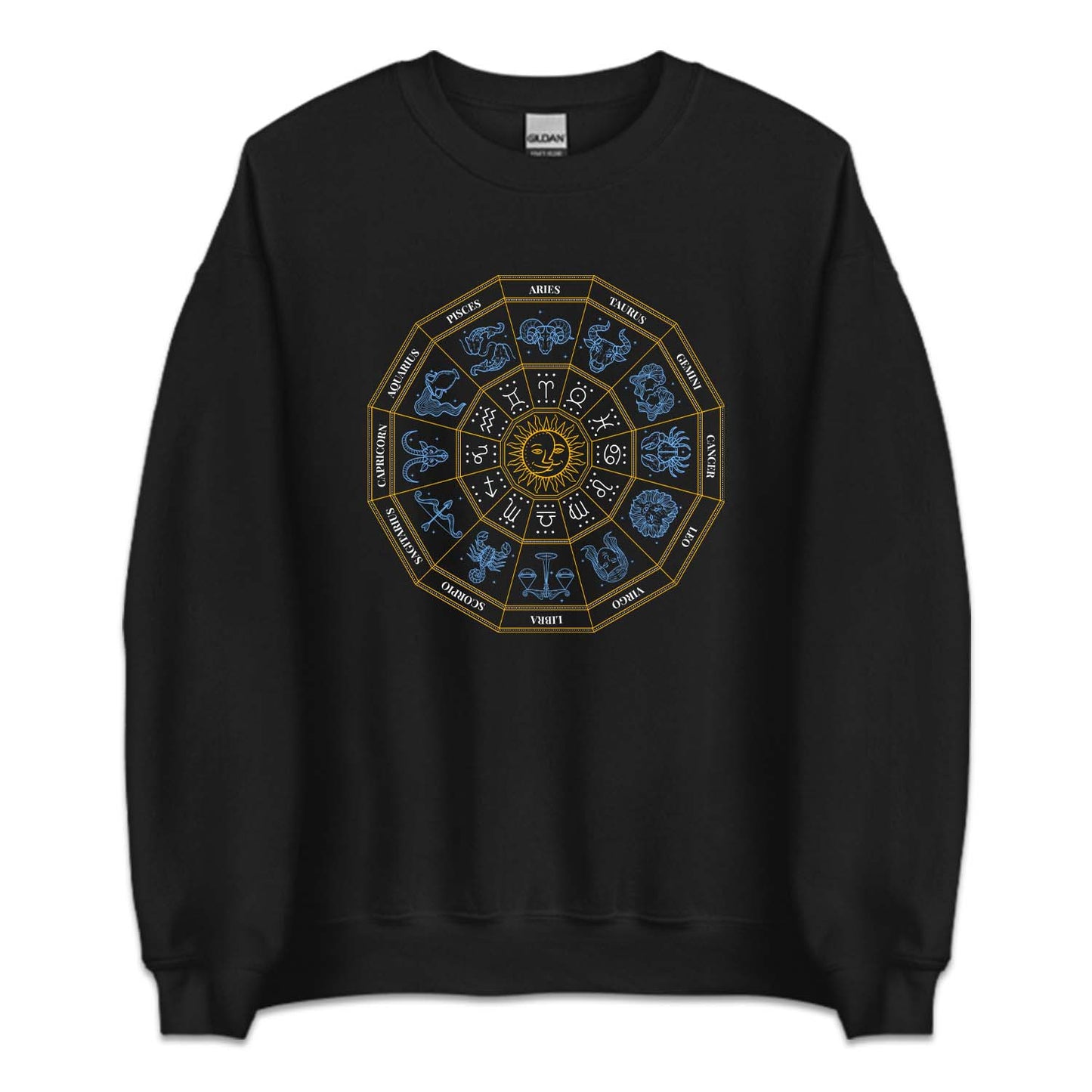 Zodiac Wheel Astrology 12 Signs | PRODUCT CODE: ZDICWHLROS