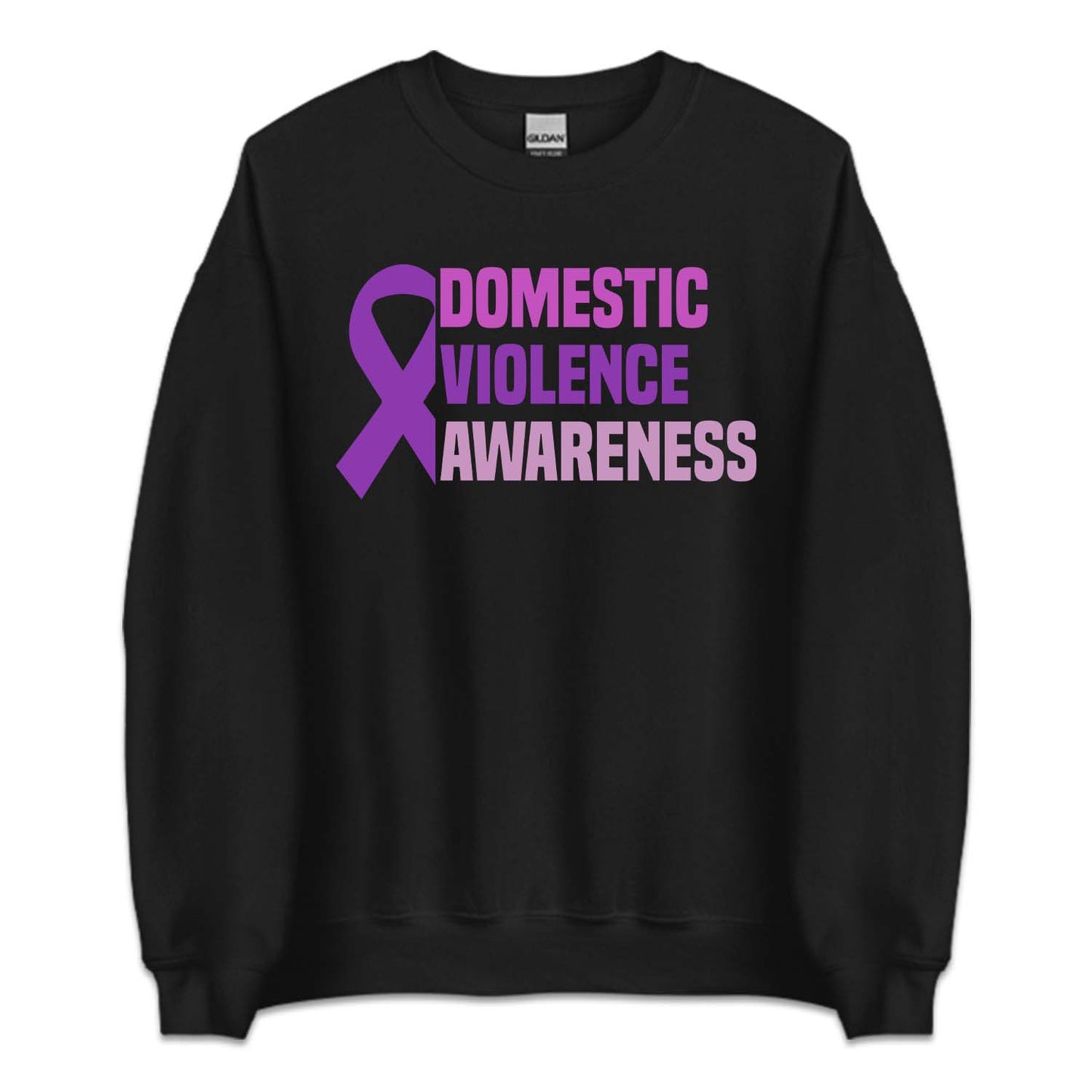 Domestic Violence Awareness Purple Ribbon DV Warrior | PRODUCT CODE: DSMTVLEAWR