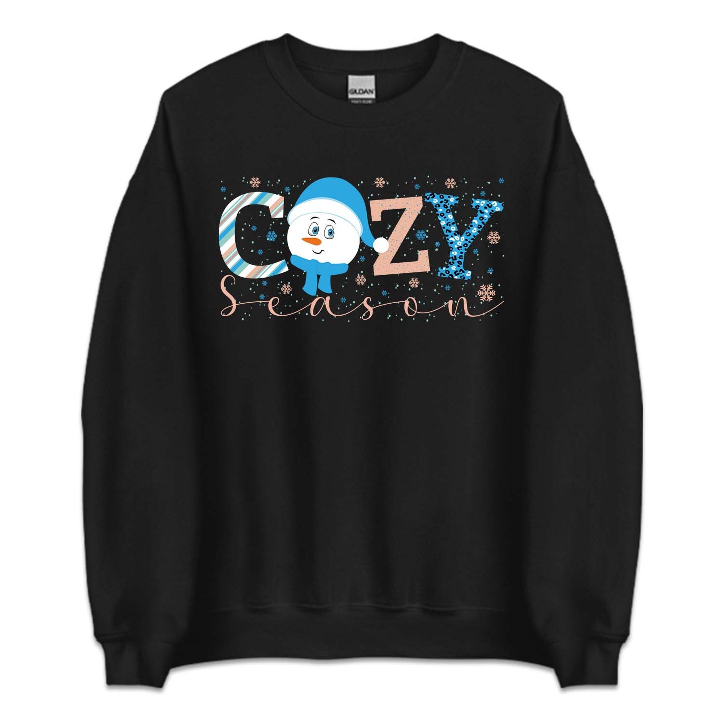 Cozy Season Christmas Snowman Winter Holiday Xmas | PRODUCT CODE: CYZSNOACHRM
