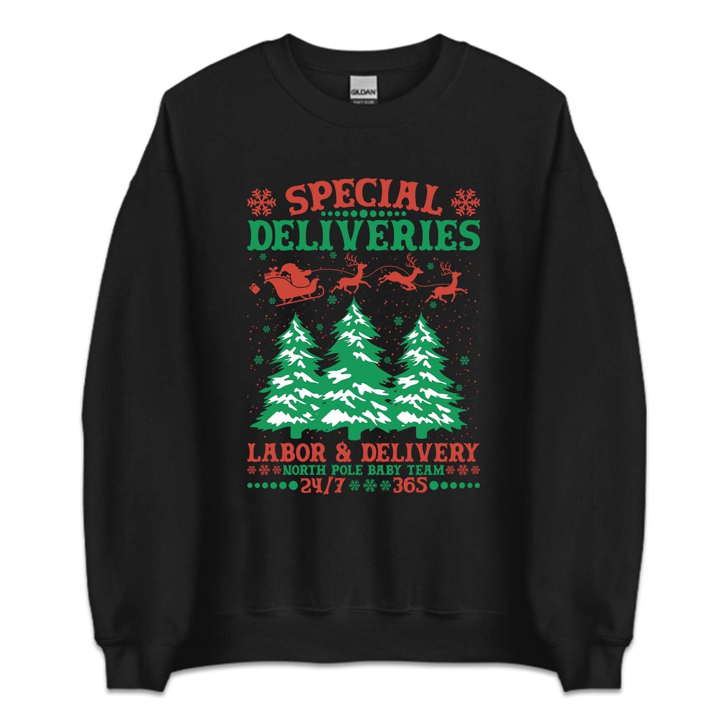 Christmas Labor and Delivery Nurse Xmas | PRODUCT CODE: LBRADLVYNRC