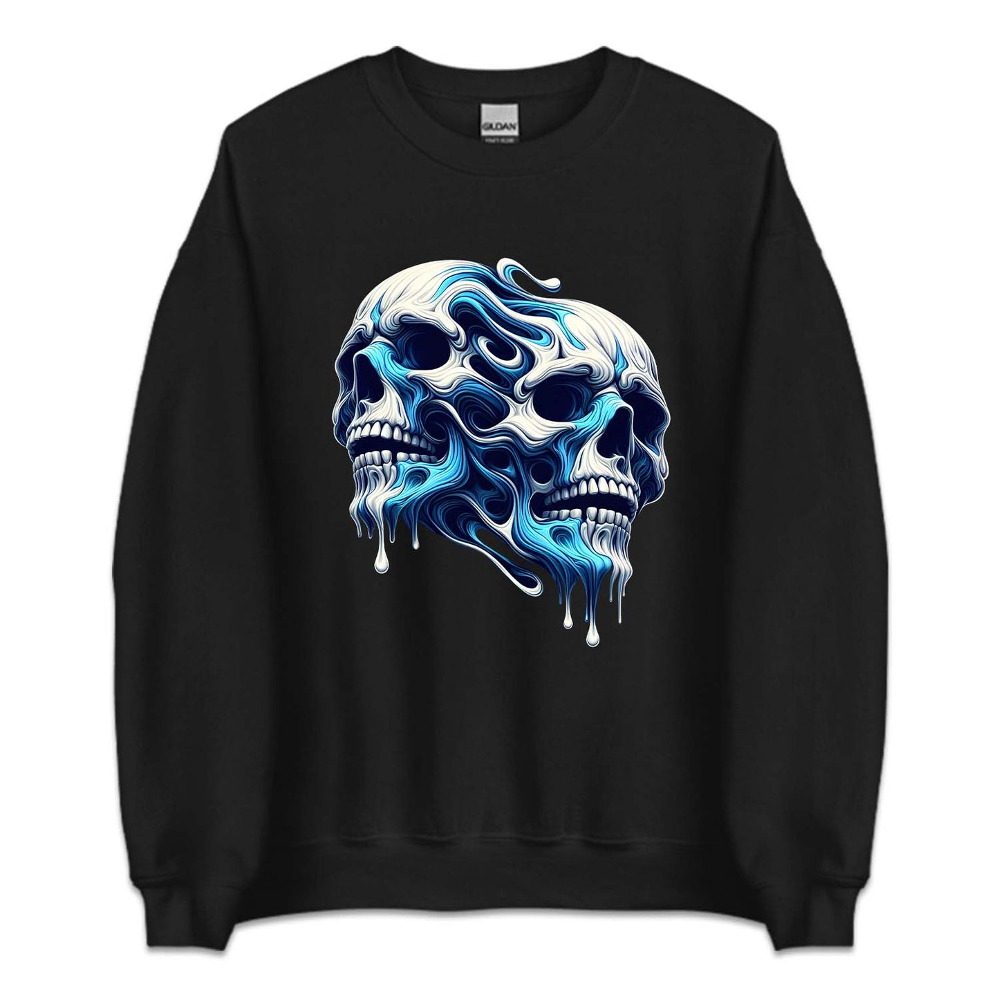 Vintage Y2k Screaming Skull Emo Nostalgia Streetwear | PRODUCT CODE: SCRGSKLUV