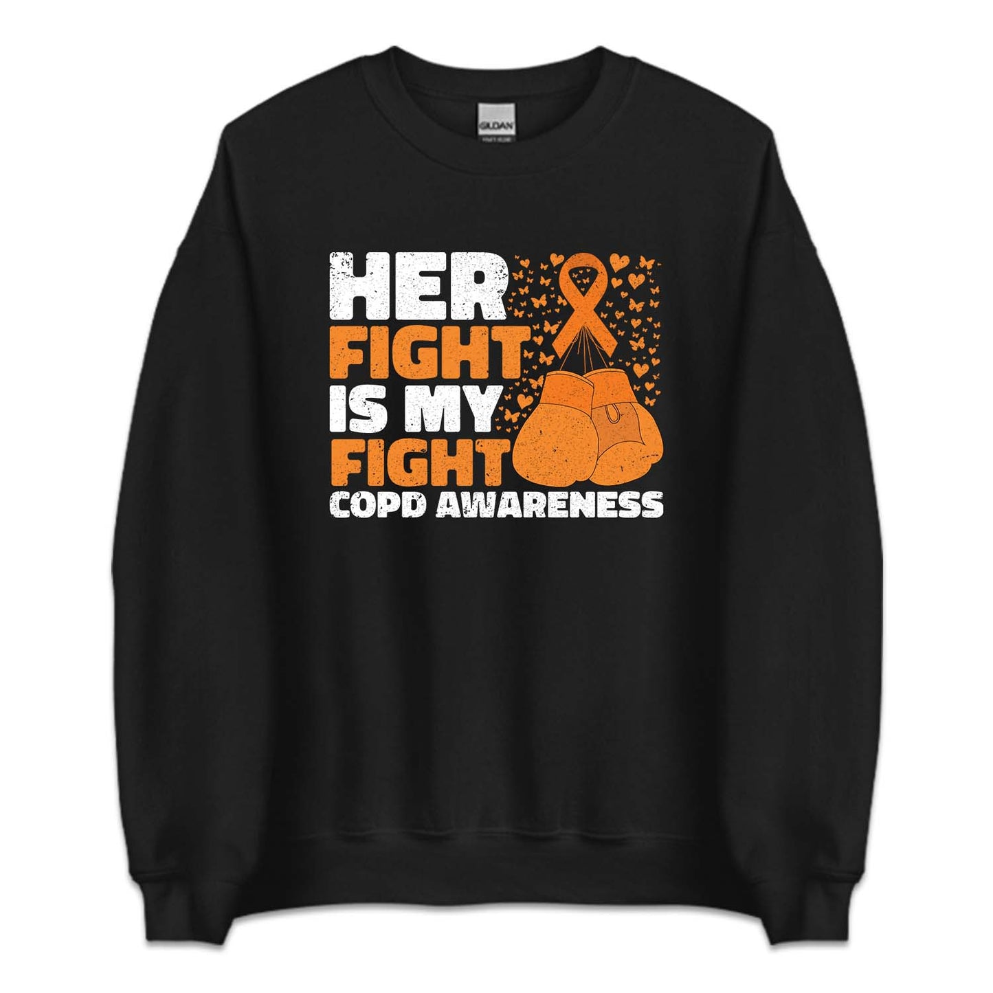 Her Fight Is My Fight COPD Awareness Lung Health Support | PRODUCT CODE: HRFGTNORGL