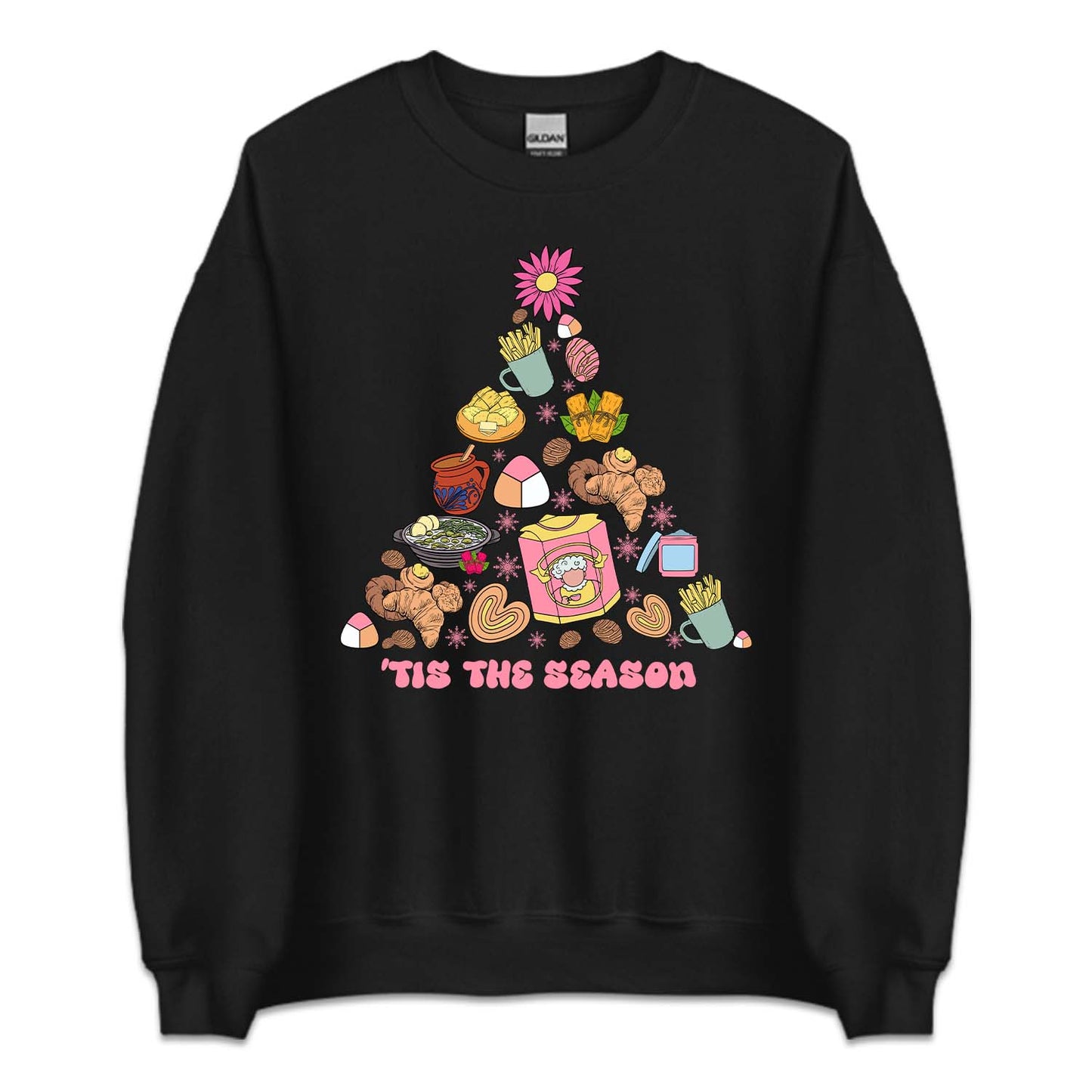 Tis The Season Mexican Christmas Festive Foods Xmas Tree | PRODUCT CODE: FSTVDOCHMSA