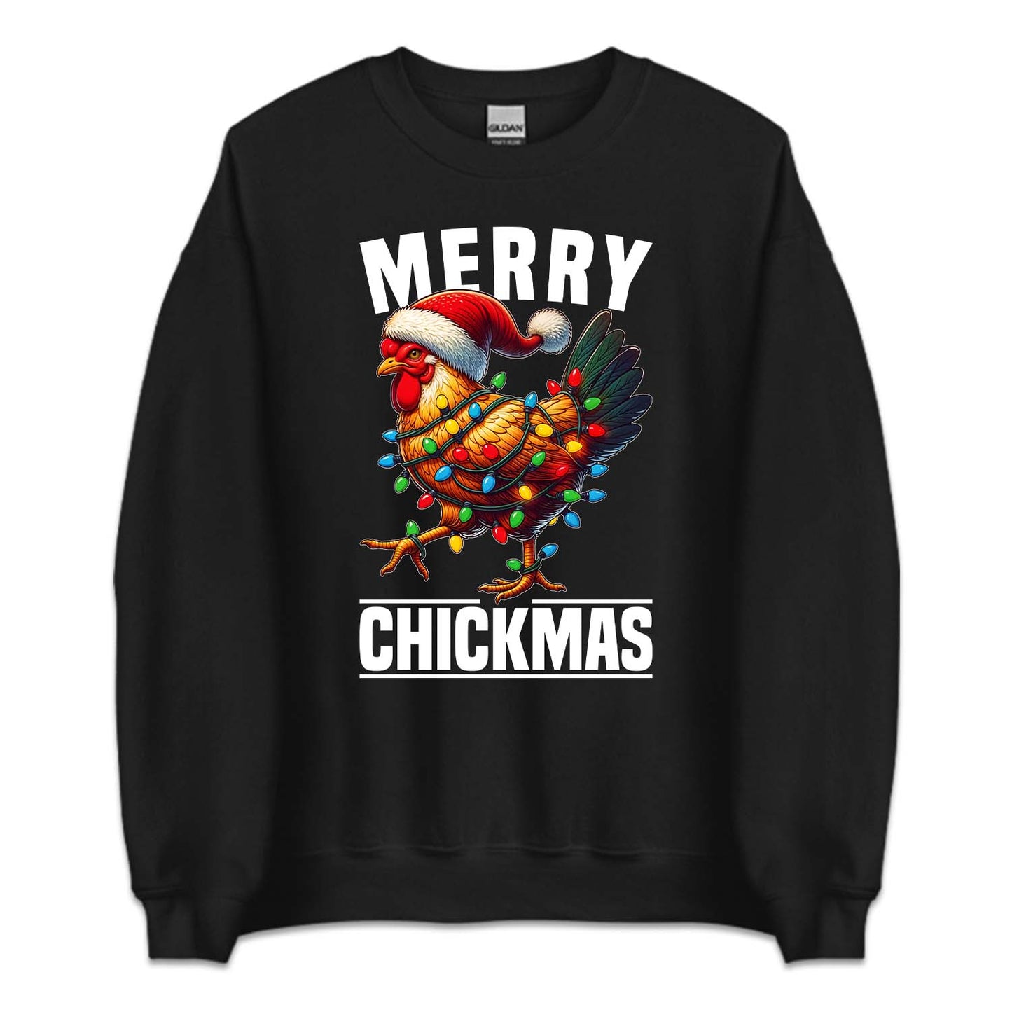 Merry Chickmas Christmas Chicken Xmas Farm Animal | PRODUCT CODE: MYRCHKRMNL