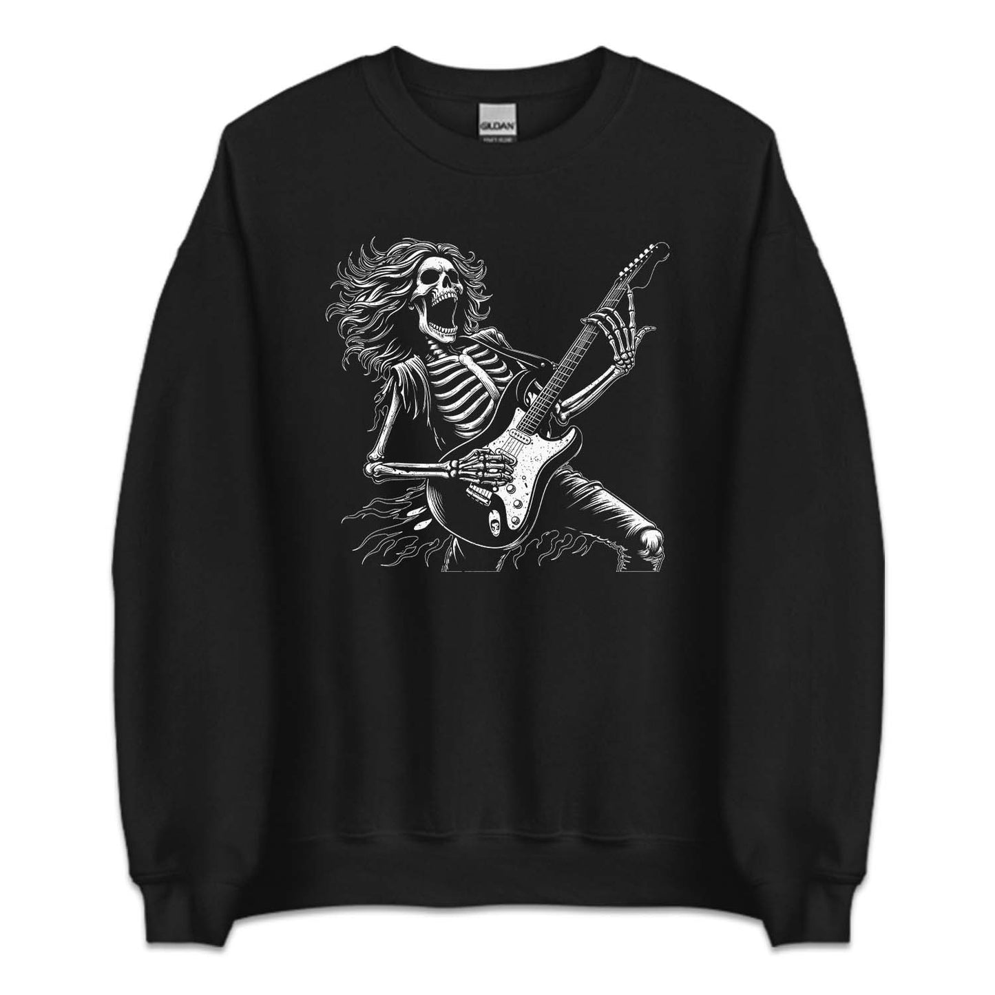 Vintage Rocker Skeleton Rock and Roll Band Boho Musician | PRODUCT CODE: VNGTRCKCLNP