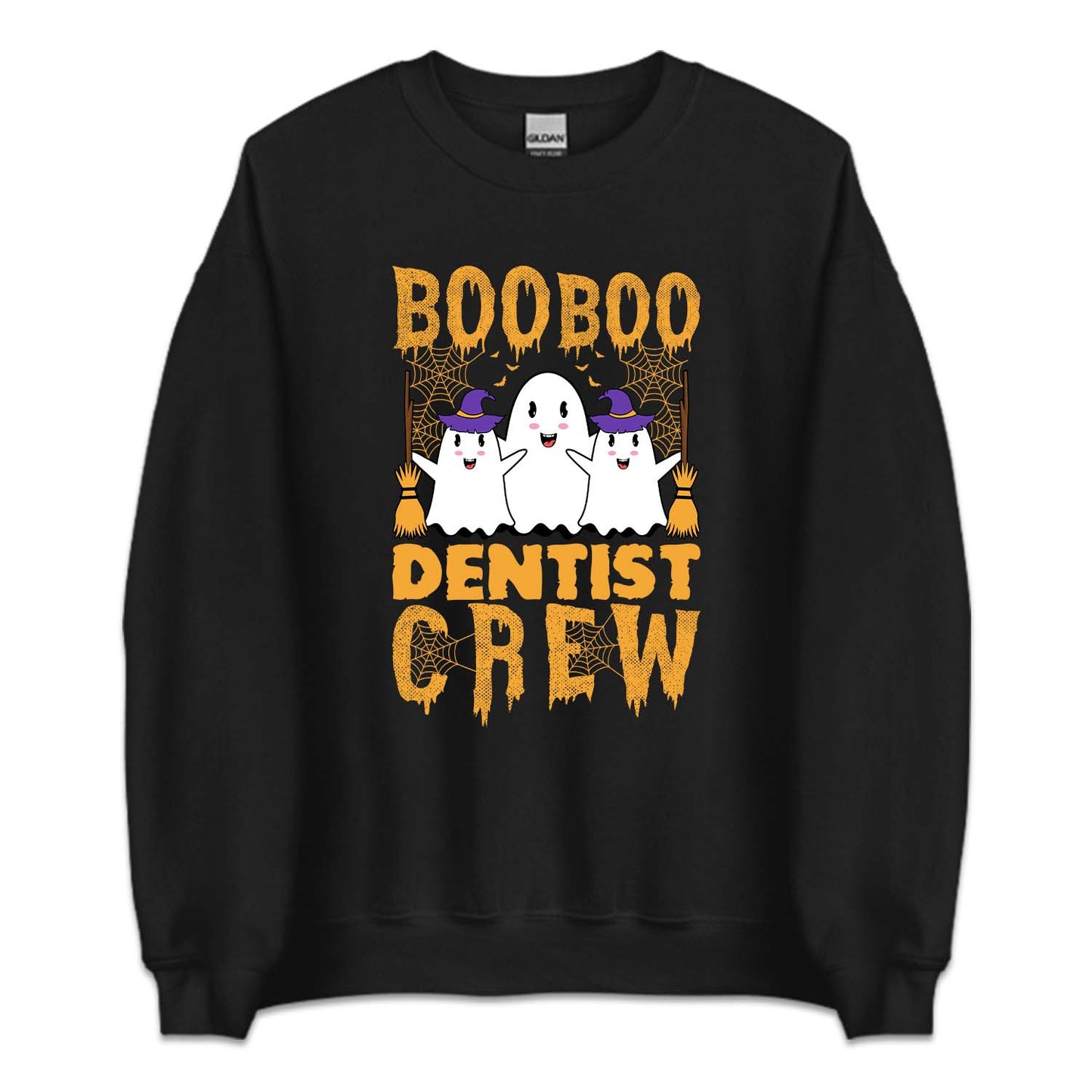 Boo Dentist Crew Halloween Spooky Dental Humor | PRODUCT CODE: BDNSTCWRH