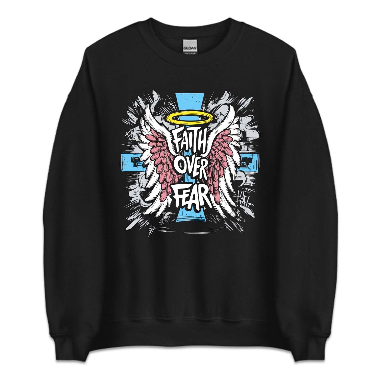 Faith Over Fear Inspirational Quote | PRODUCT CODE: FTHOVRGLFC
