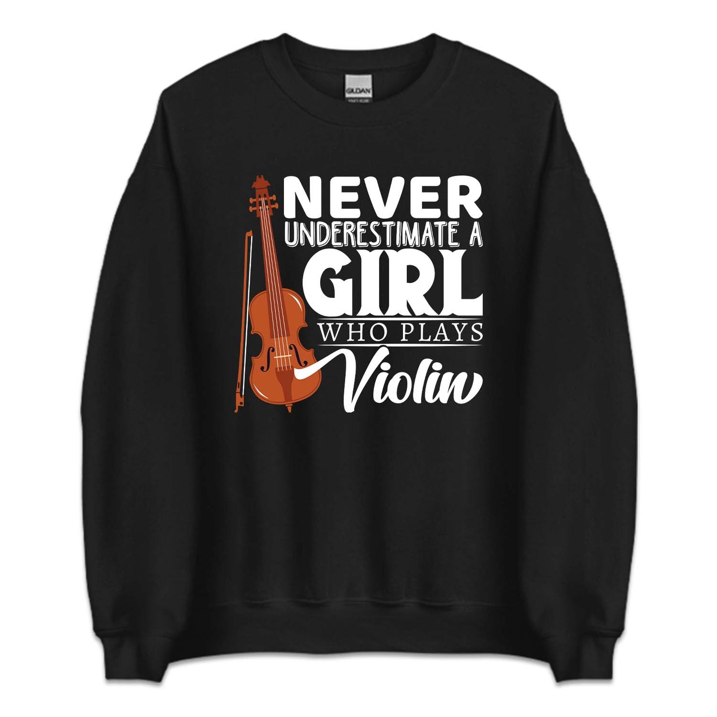 Never Underestimate A Girl Who Plays Violin | PRODUCT CODE: NVRUNDVLOG