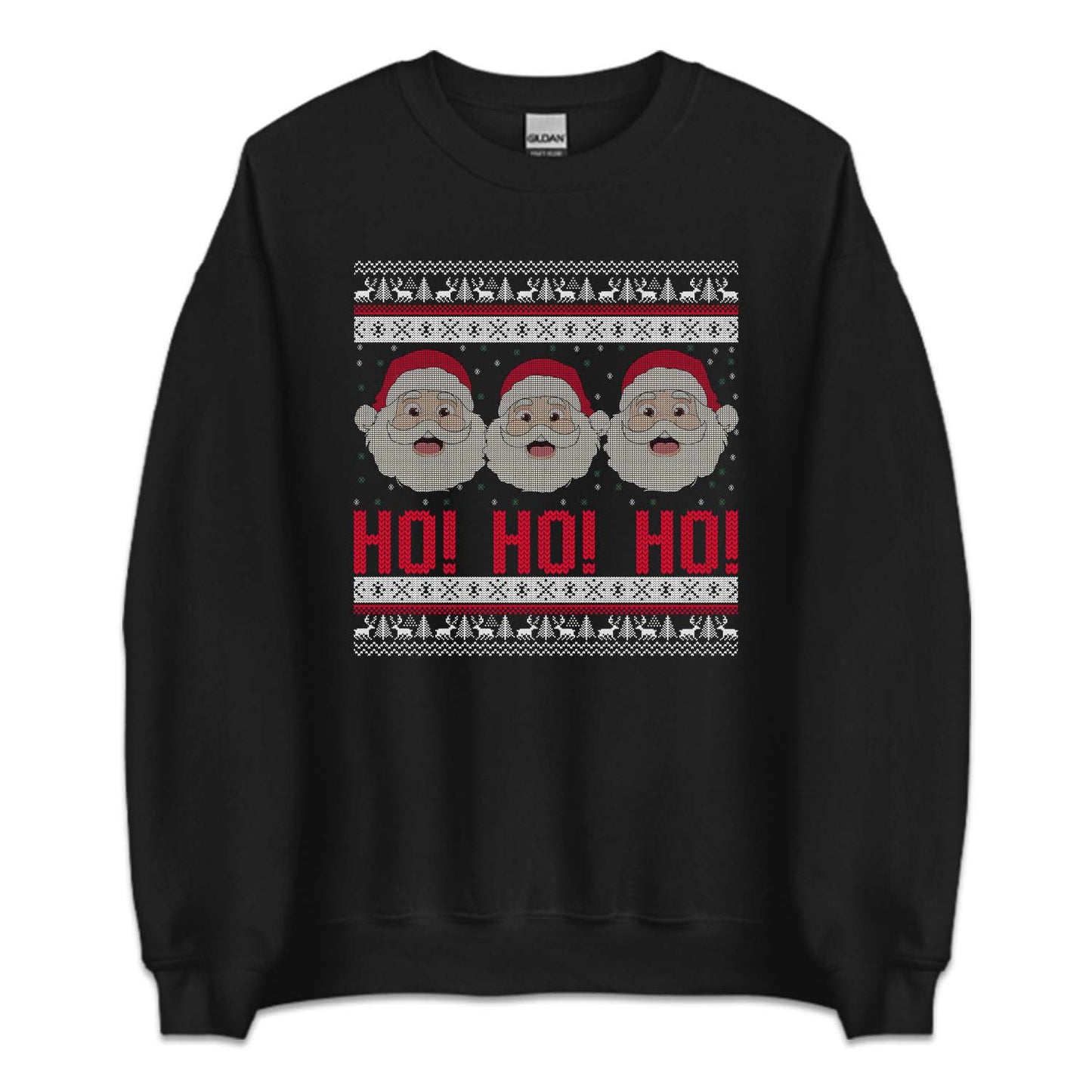 Ho Ho Ho Santa Claus Ugly Christmas Festive Xmas | PRODUCT CODE: HUGLYCHRTSN