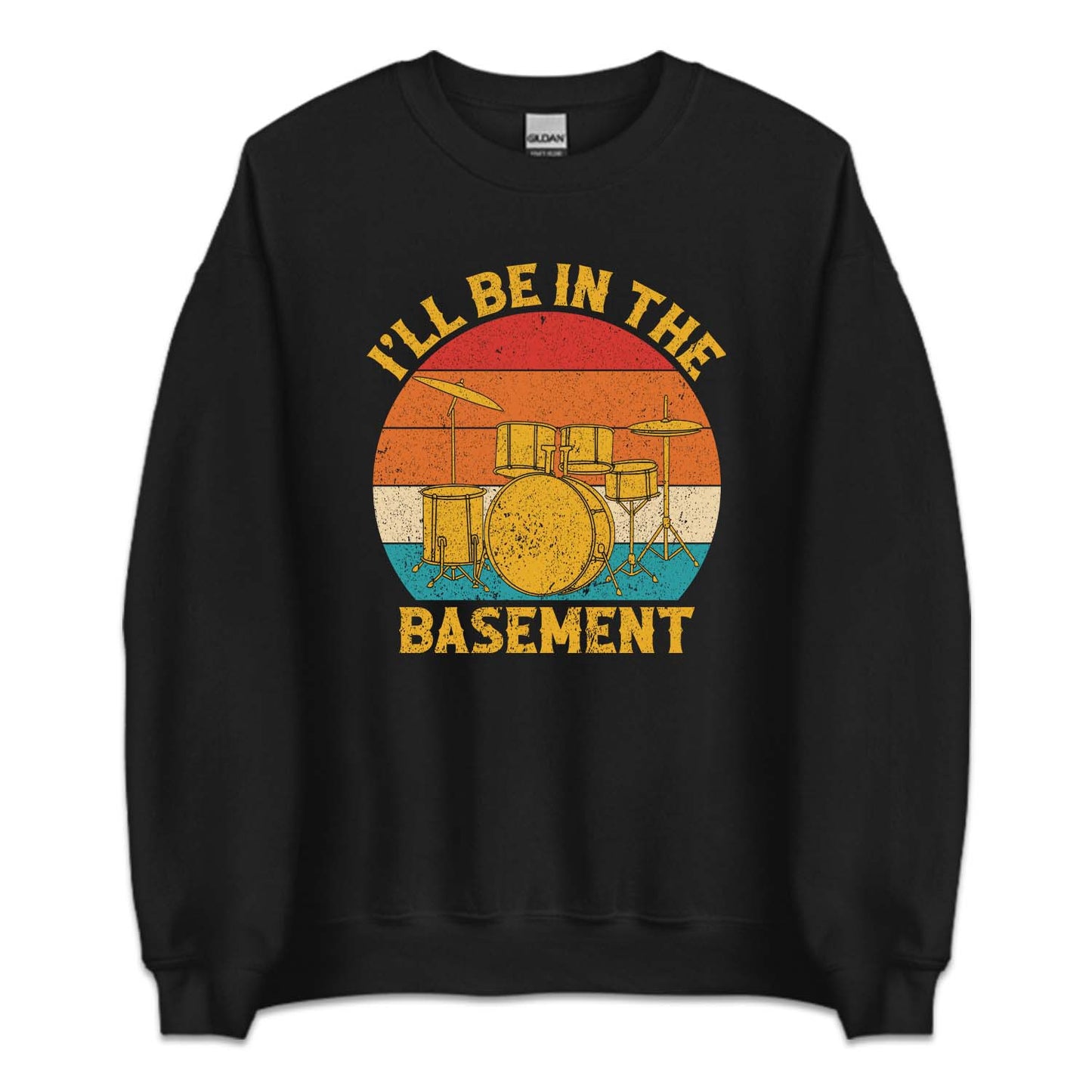 I'll Be In The Basement Drum Lover | PRODUCT CODE: IBNTHSMTDR