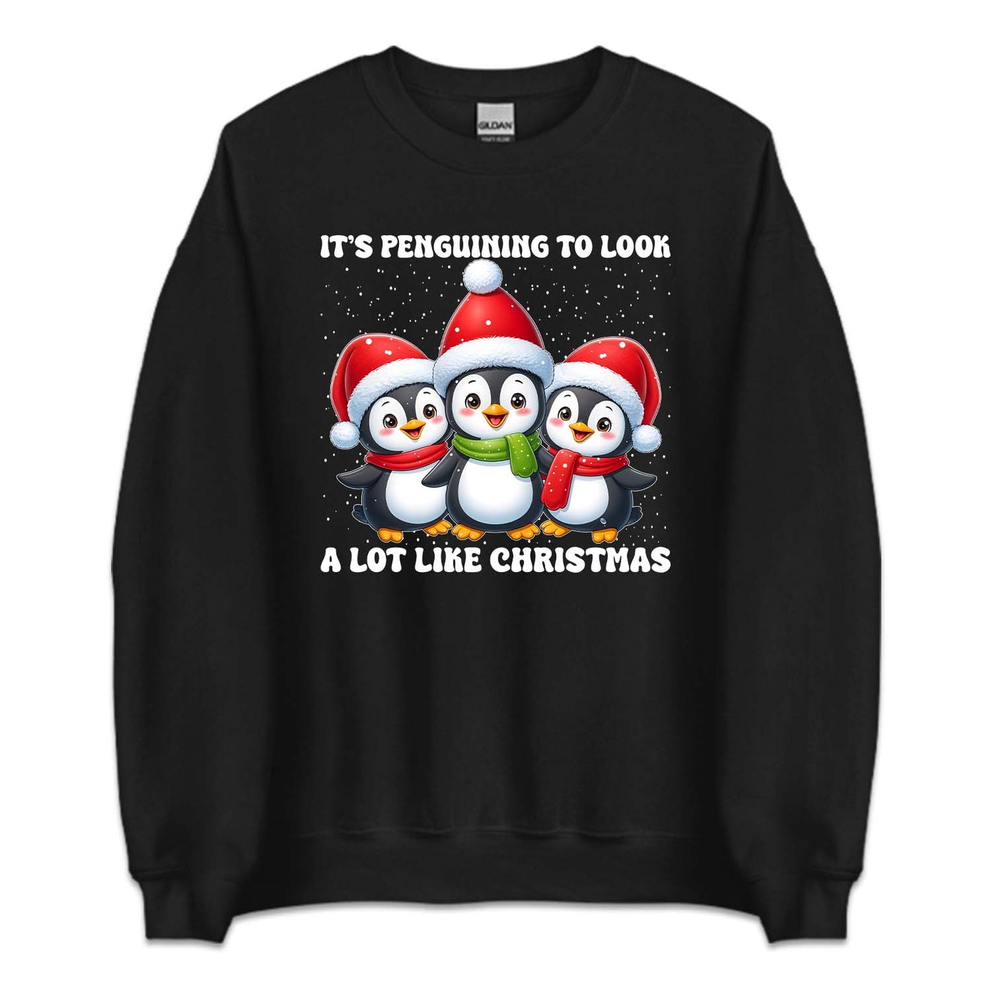 Penguin Xmas It's Penguining to Look A Lot Like Christmas | PRODUCT CODE: PNGNCHRXMS