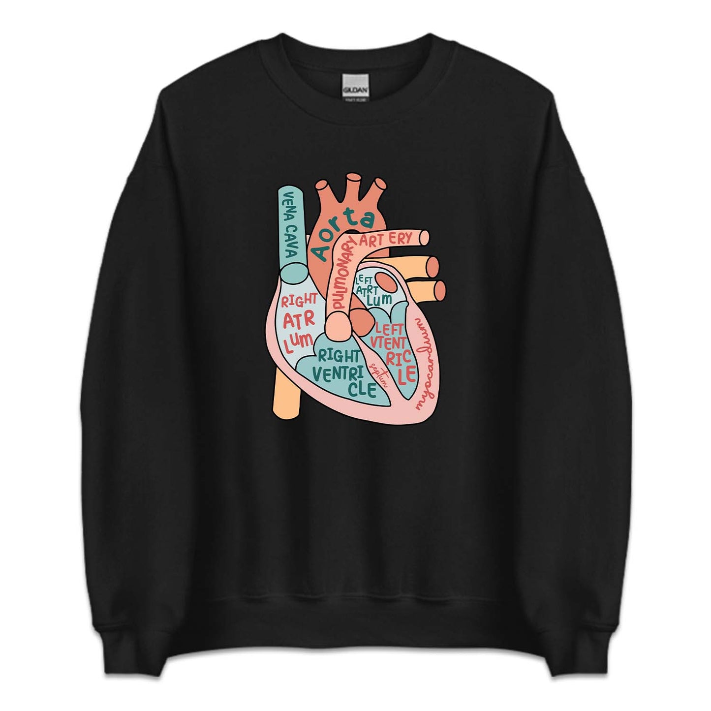 CVICU Cardiac Nurse Heart Flow Anatomy Cardiology Sonographer | PRODUCT CODE: HRTFLWANTY