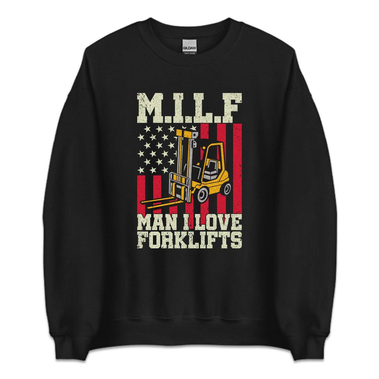 MILF Man I Love Forklift Heavy Machinery Industrial Worker | PRODUCT CODE: MLFNVKROPD