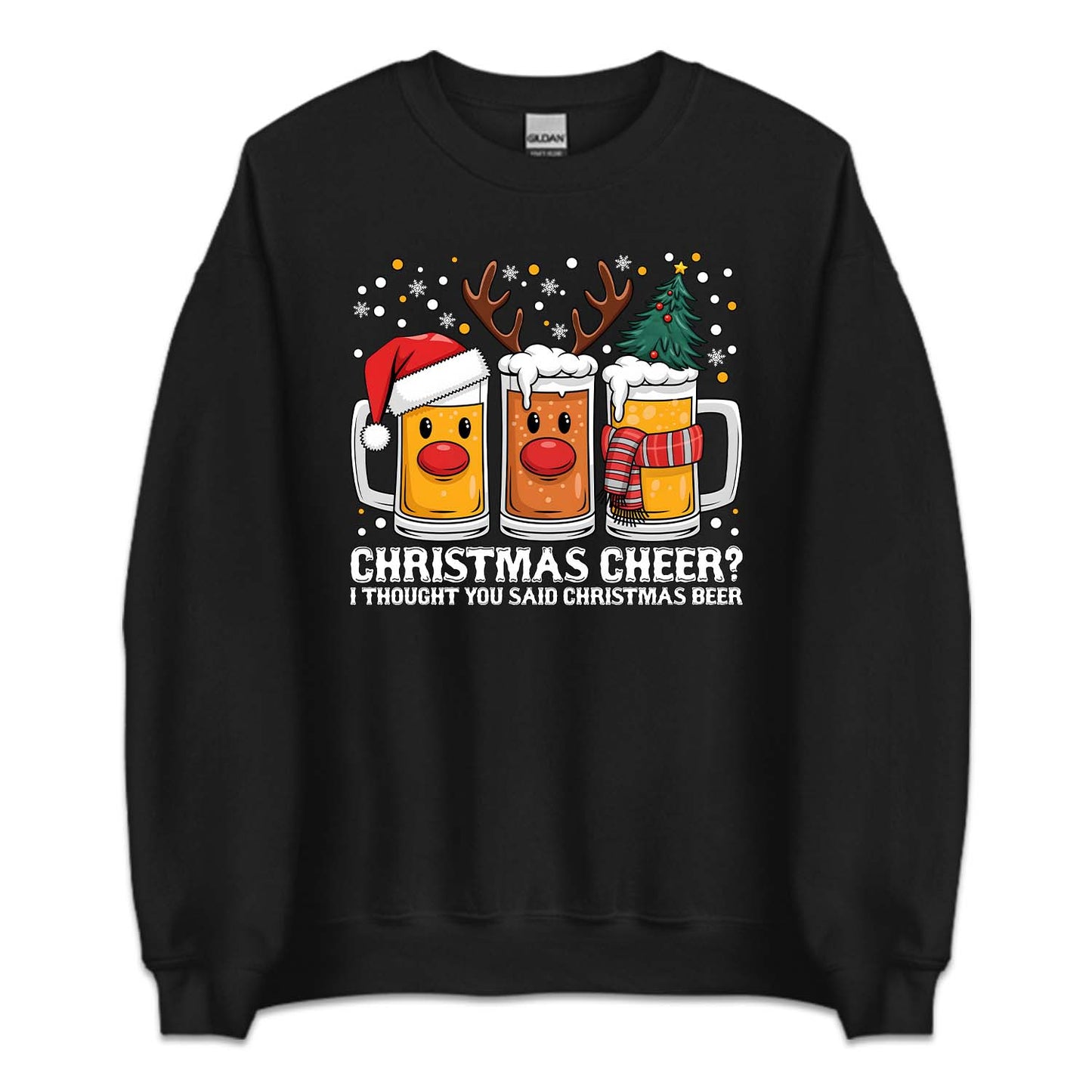 Christmas Cheer I Thought You Said Christmas Beer Xmas Beer Lover | PRODUCT CODE: CHRETGHUSDB