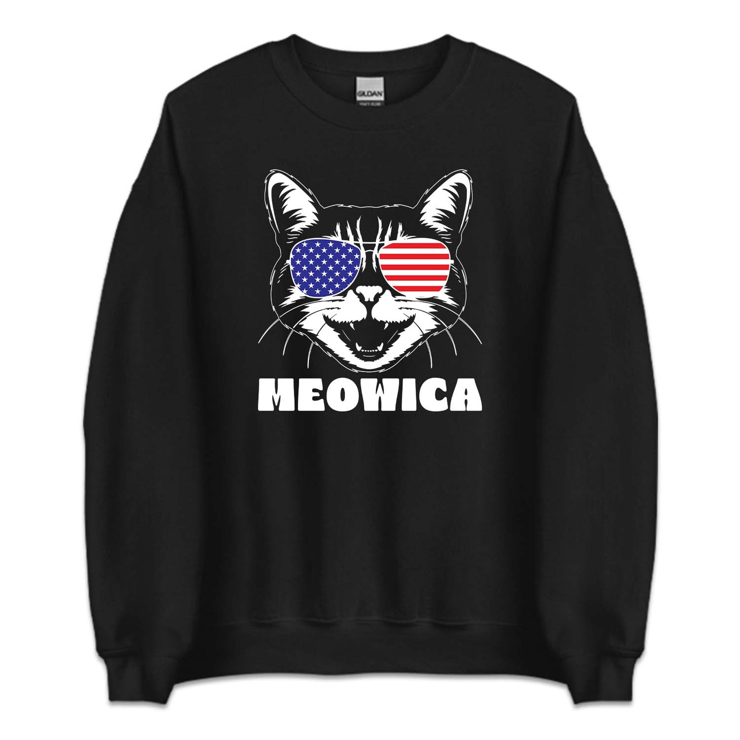Meowica Patriotic Cat 4th of July | PRODUCT CODE: MWCPOTRCA