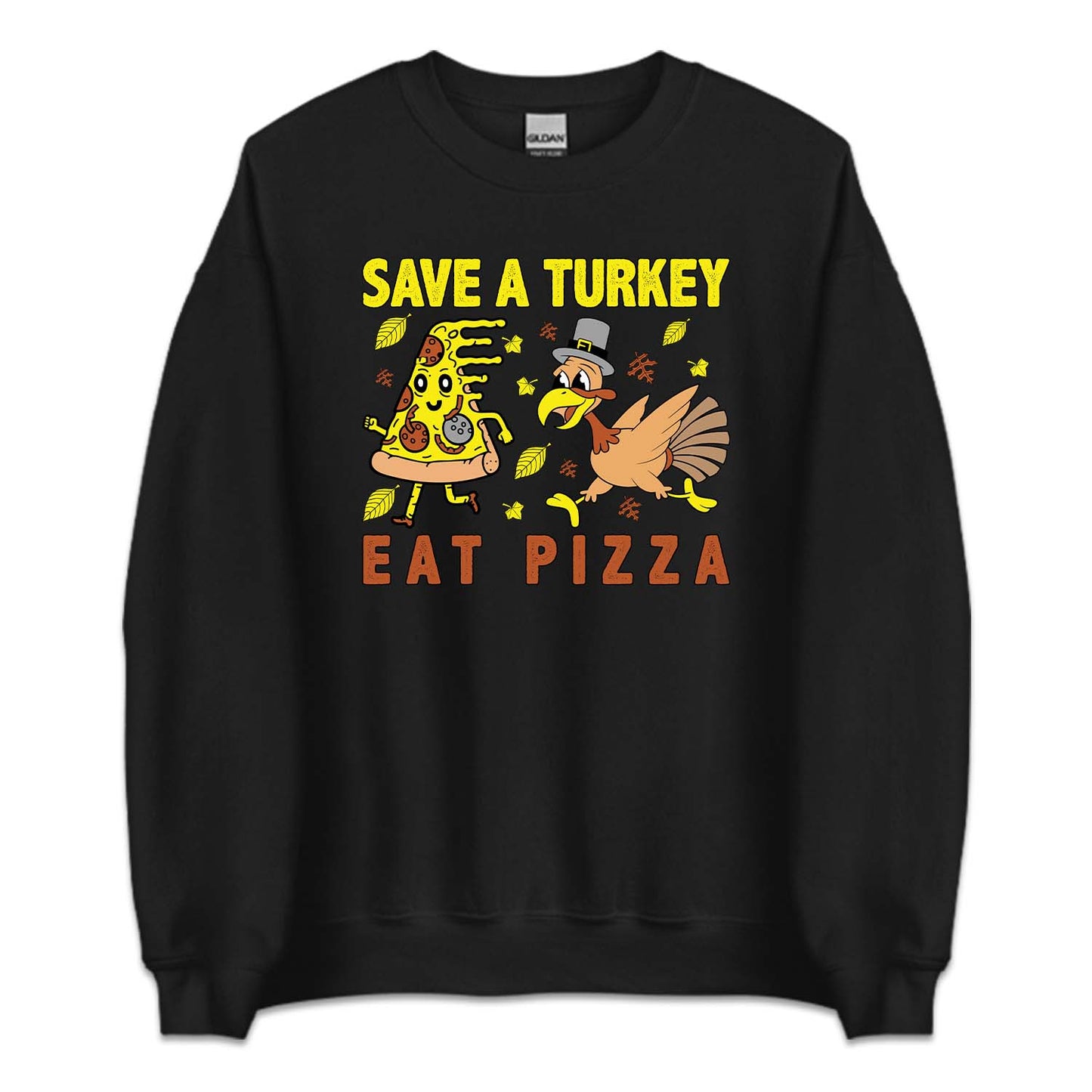 Save A Turkey Eat Pizza Thanksgiving Dinner Autumn Party | PRODUCT CODE: SVTRKETPZA