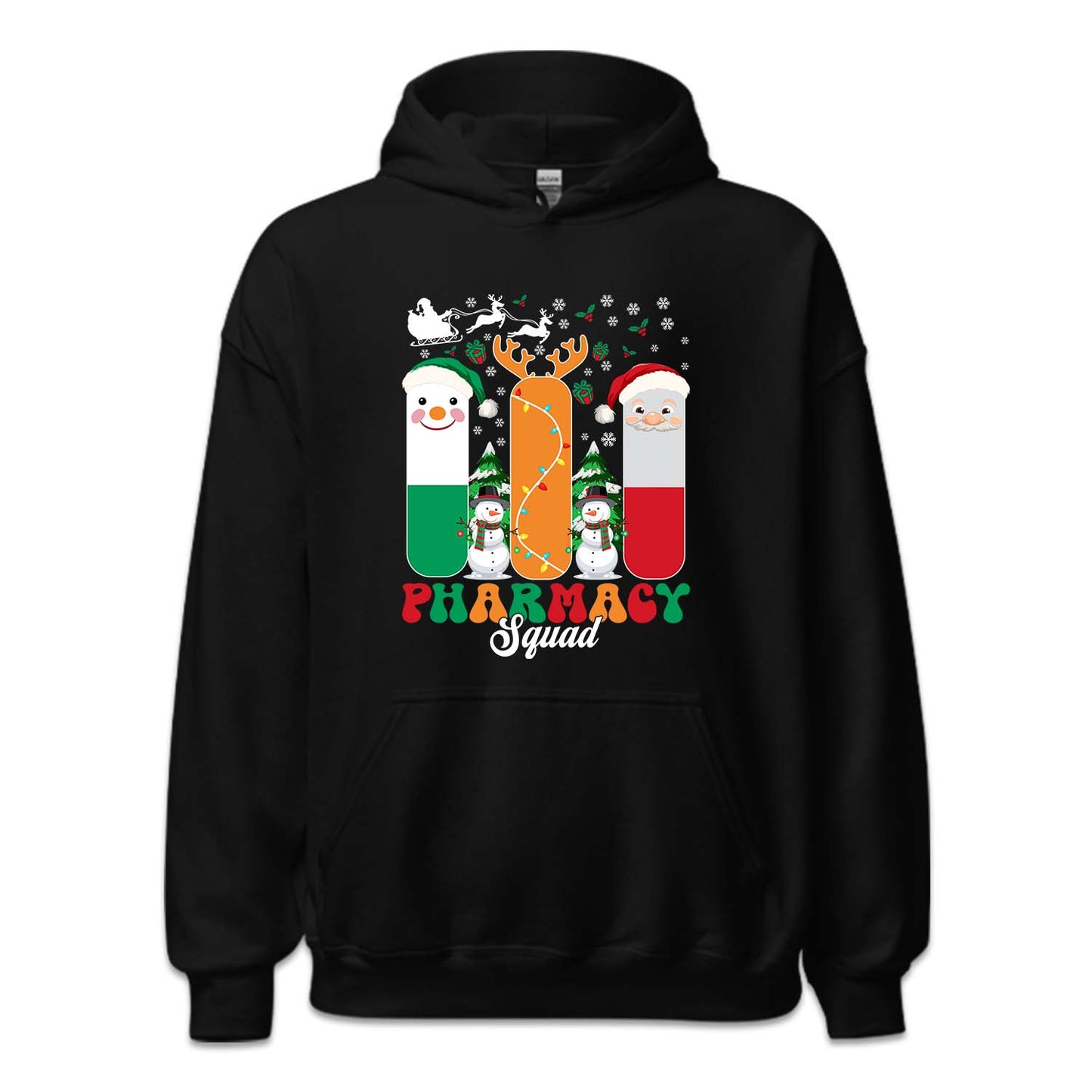 Pharmacy Pills Squad Christmas Pharmacist Xmas | PRODUCT CODE: PHRSQDUCHRM