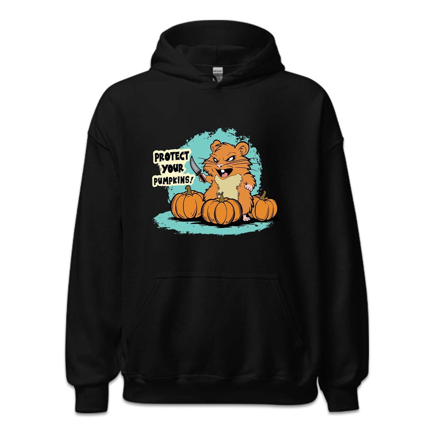 Protect Your Pumpkins Halloween Cute Hamster | PRODUCT CODE: PRTYUMHTS