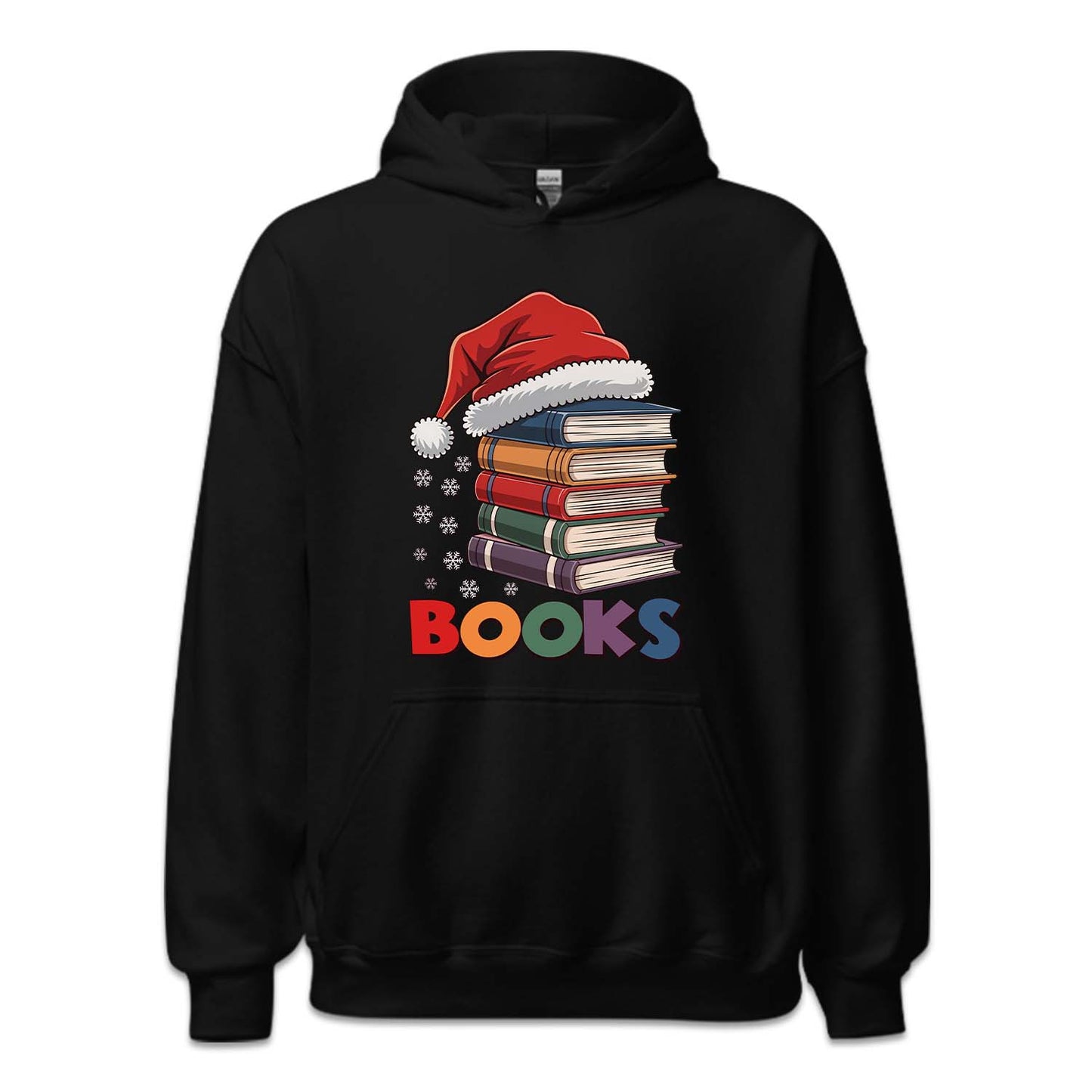 Christmas Books With Santa Hat Merry Bookmas Xmas Reading | PRODUCT CODE: CHTRBKSAFTM