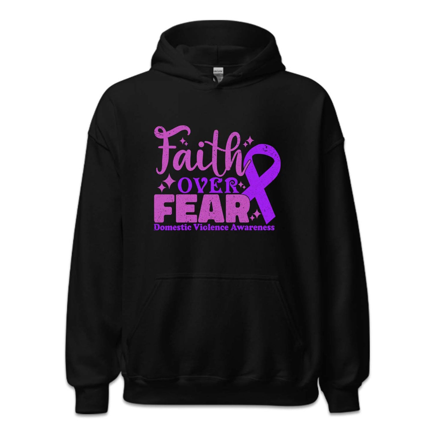 Domestic Violence Awareness DV Warrior Purple Ribbon | PRODUCT CODE: PRLRBNIODM