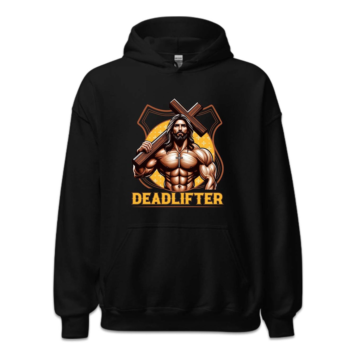 Jesus The Deadlifter Christian Workout | PRODUCT CODE: JUSTHDLFTG