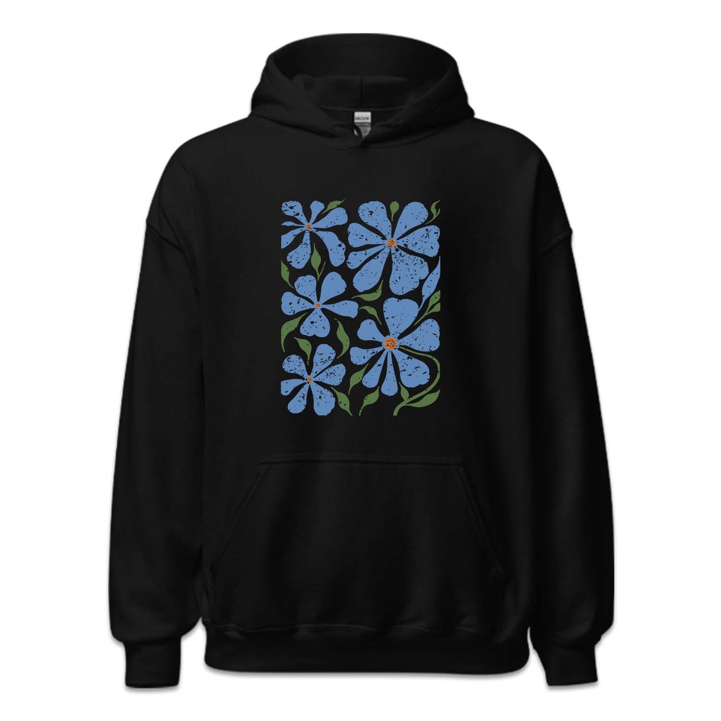 Vintage Floral Boho Blue Daisy Flowers | PRODUCT CODE: DSYFLORBH