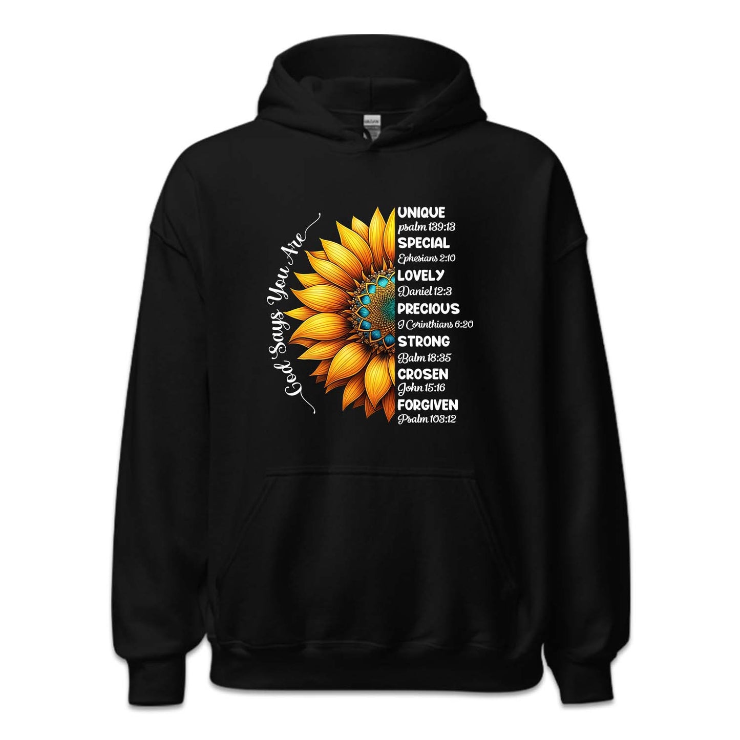 God Says You Are Christian Bible Verse | PRODUCT CODE: GDSYNGWSTF