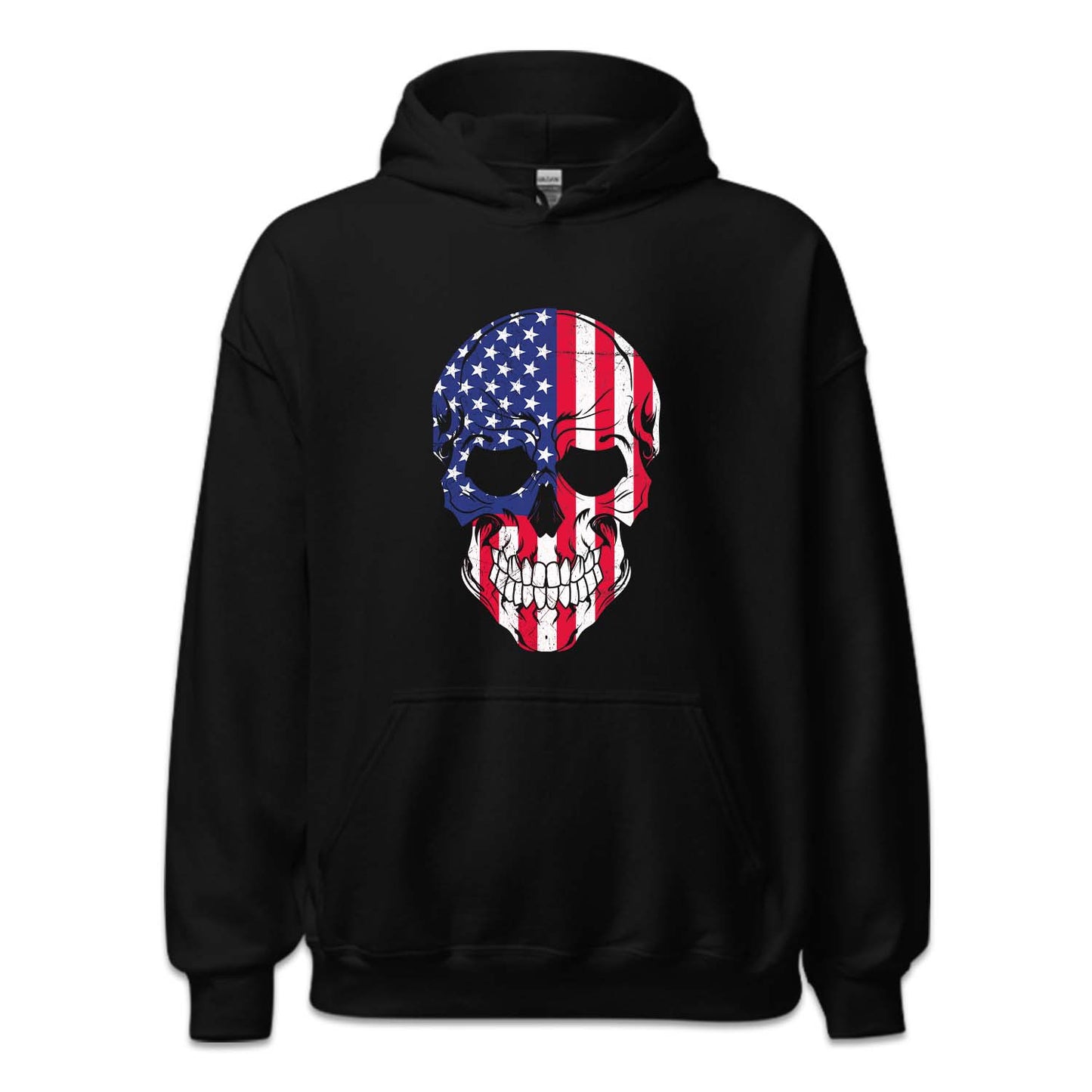 Vintage Distressed American Flag Skull | PRODUCT CODE: AMRCNFLGS
