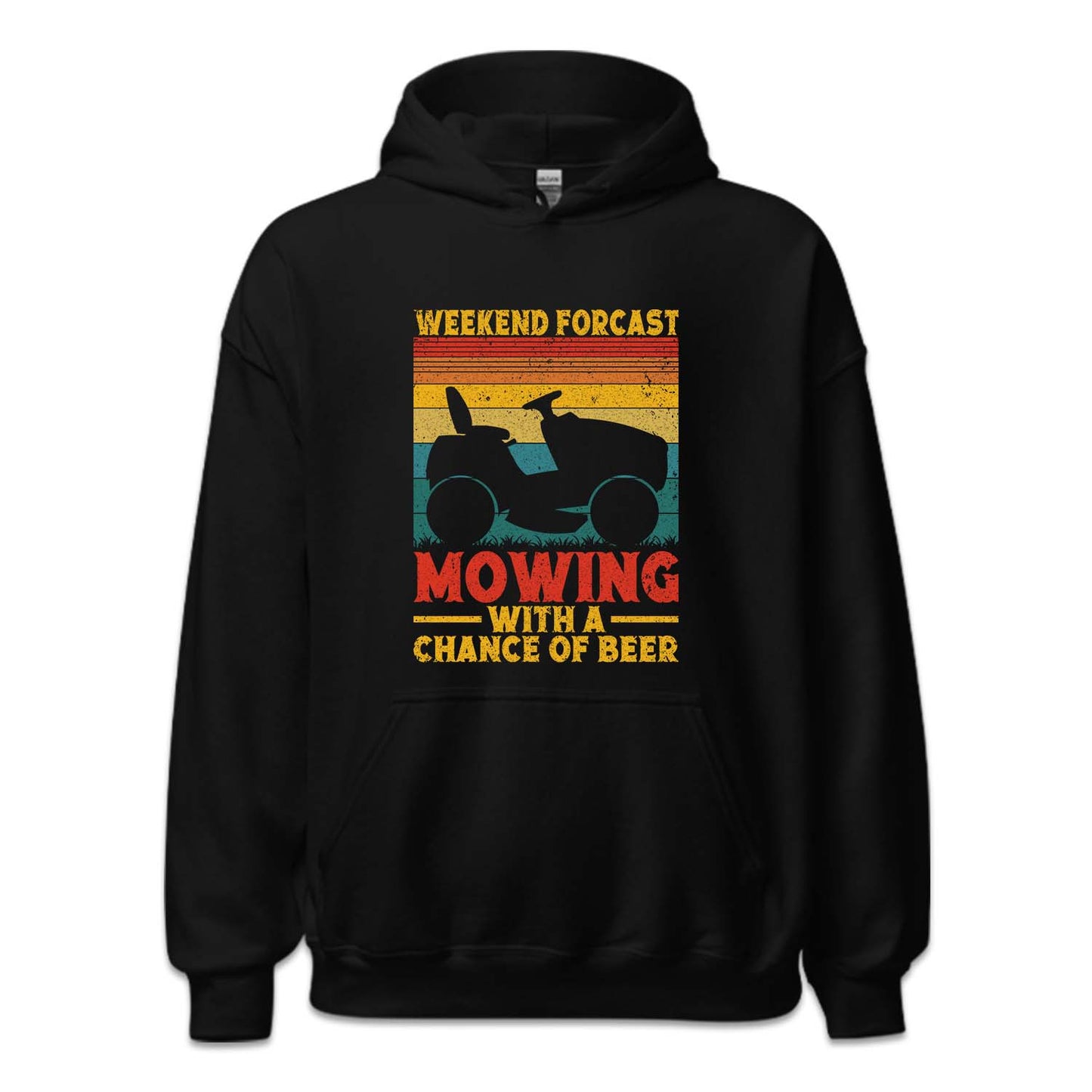 Landscaper Weekend Forecast Lawn Mowing Chance Of Beer | PRODUCT CODE: WKNDFRCTSLW