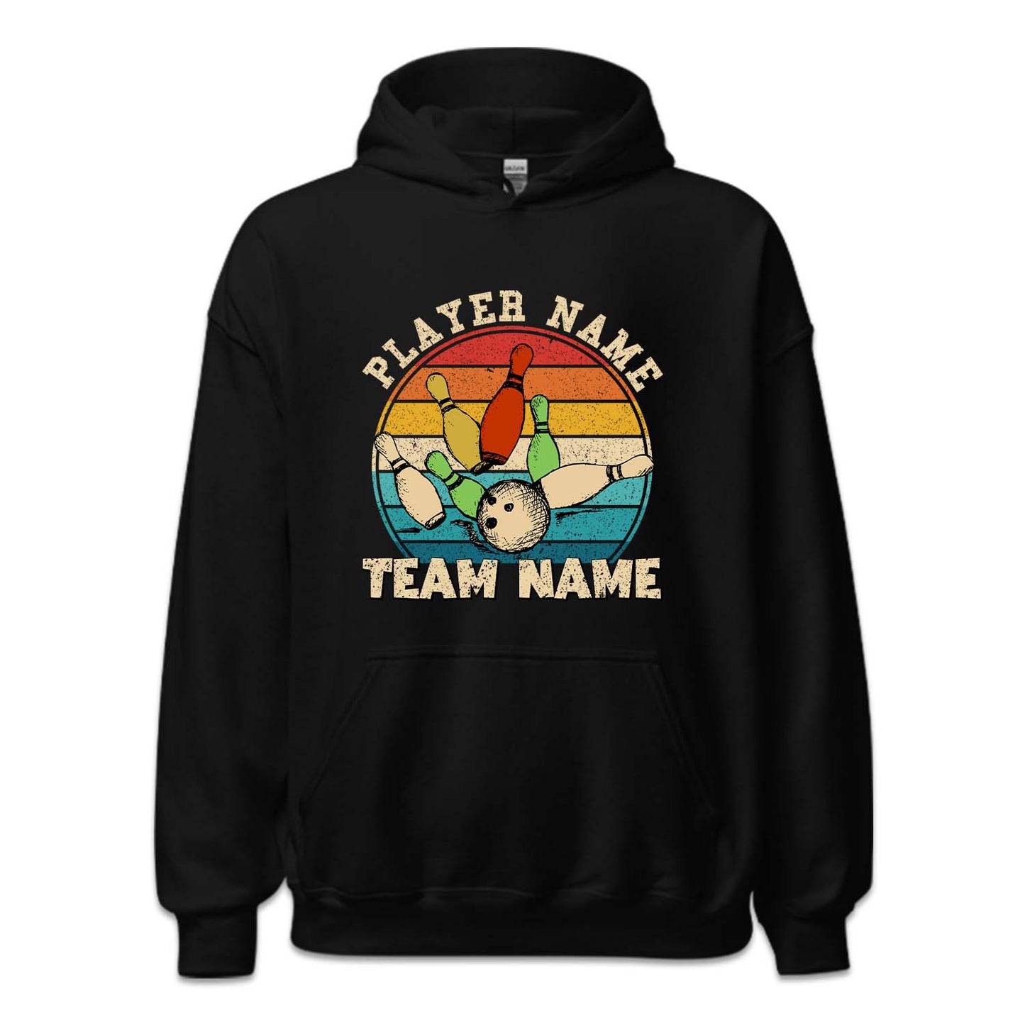 Personalized Retro Bowling Team | PRODUCT CODE: BLWGTMPL