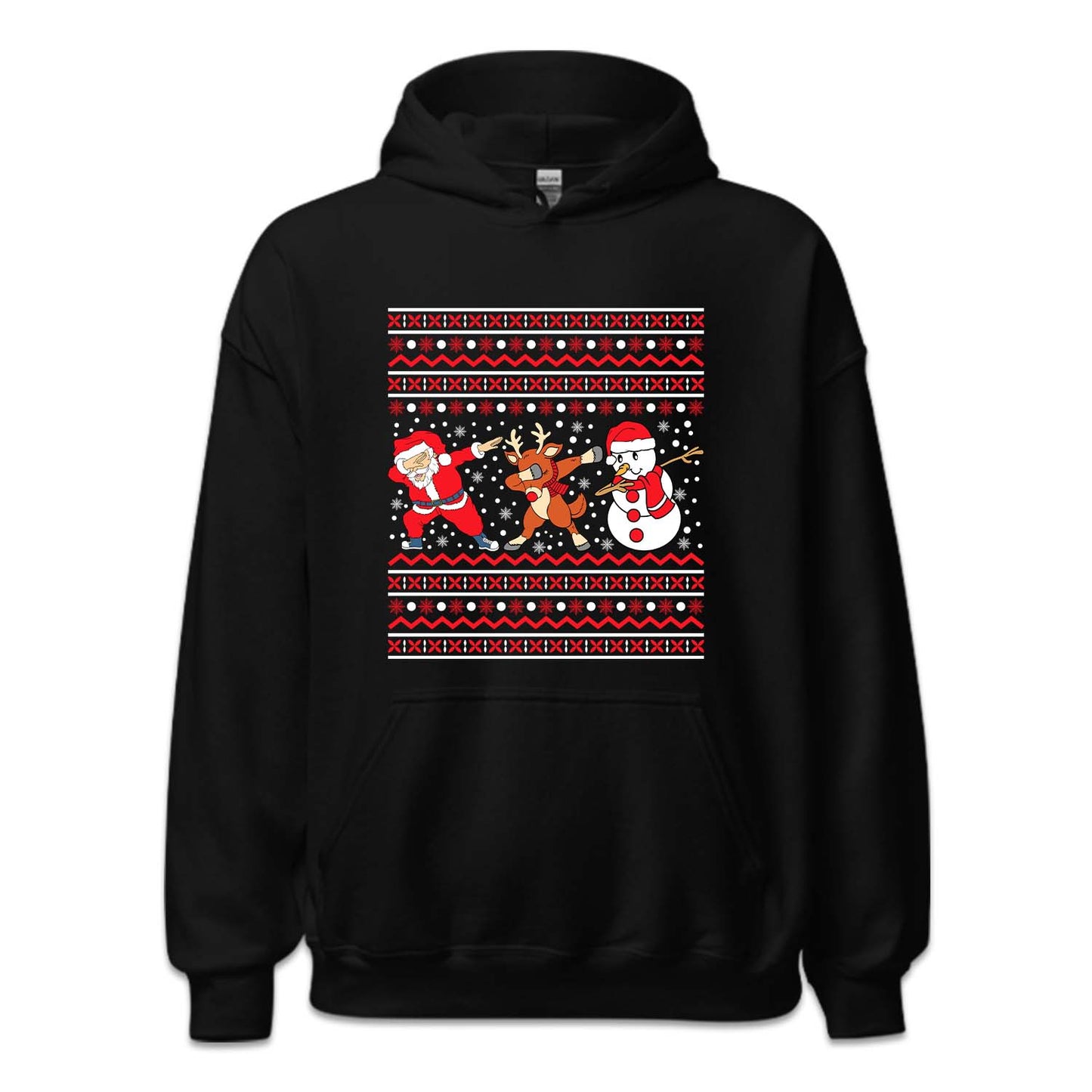 Dabbing Santa Claus Reindeer Snowman Christmas Xmas Dab Dance | PRODUCT CODE: SBGCLRNOWMA