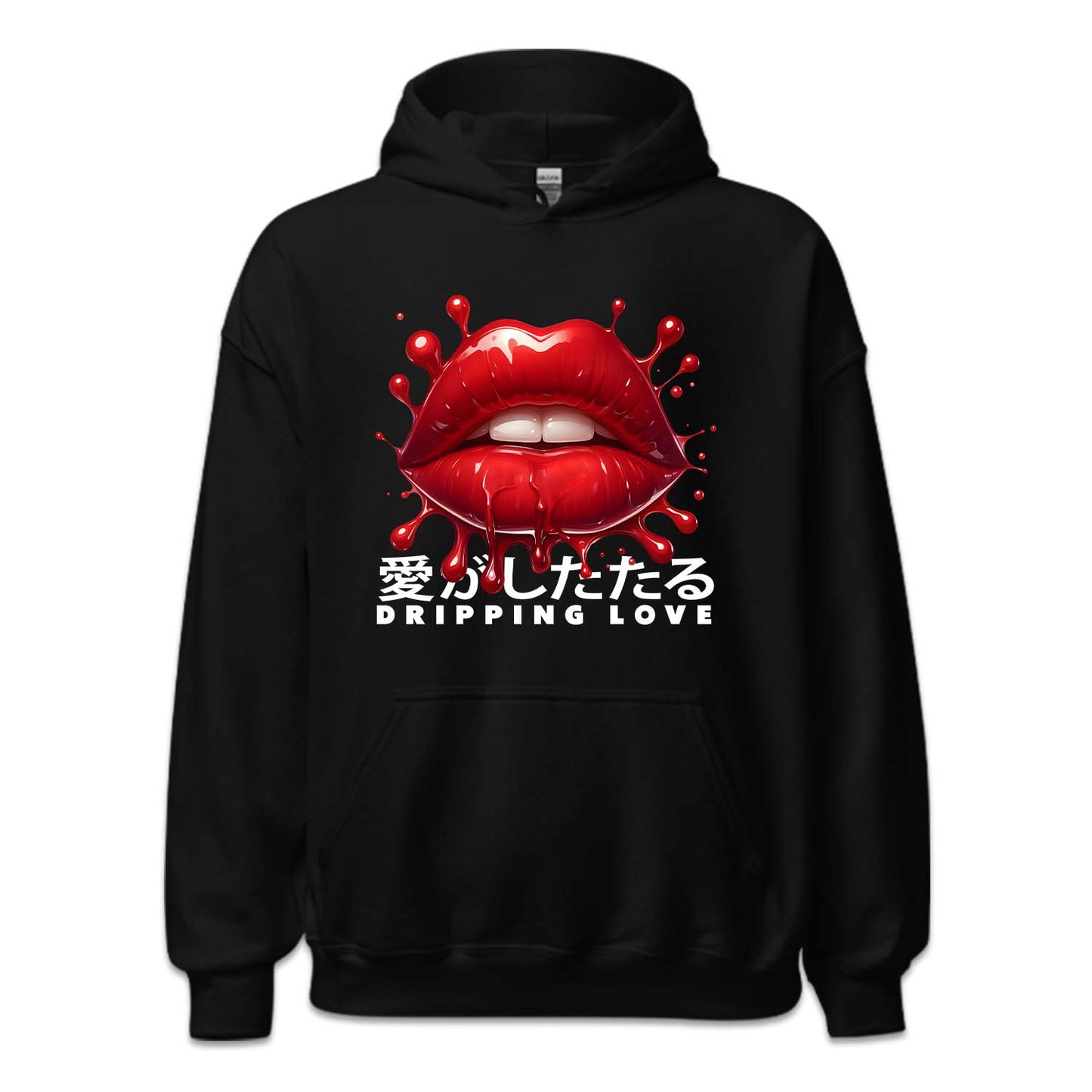 Glossy Red Lips Dripping Love Japanese | PRODUCT CODE: GLSYLIPDRE