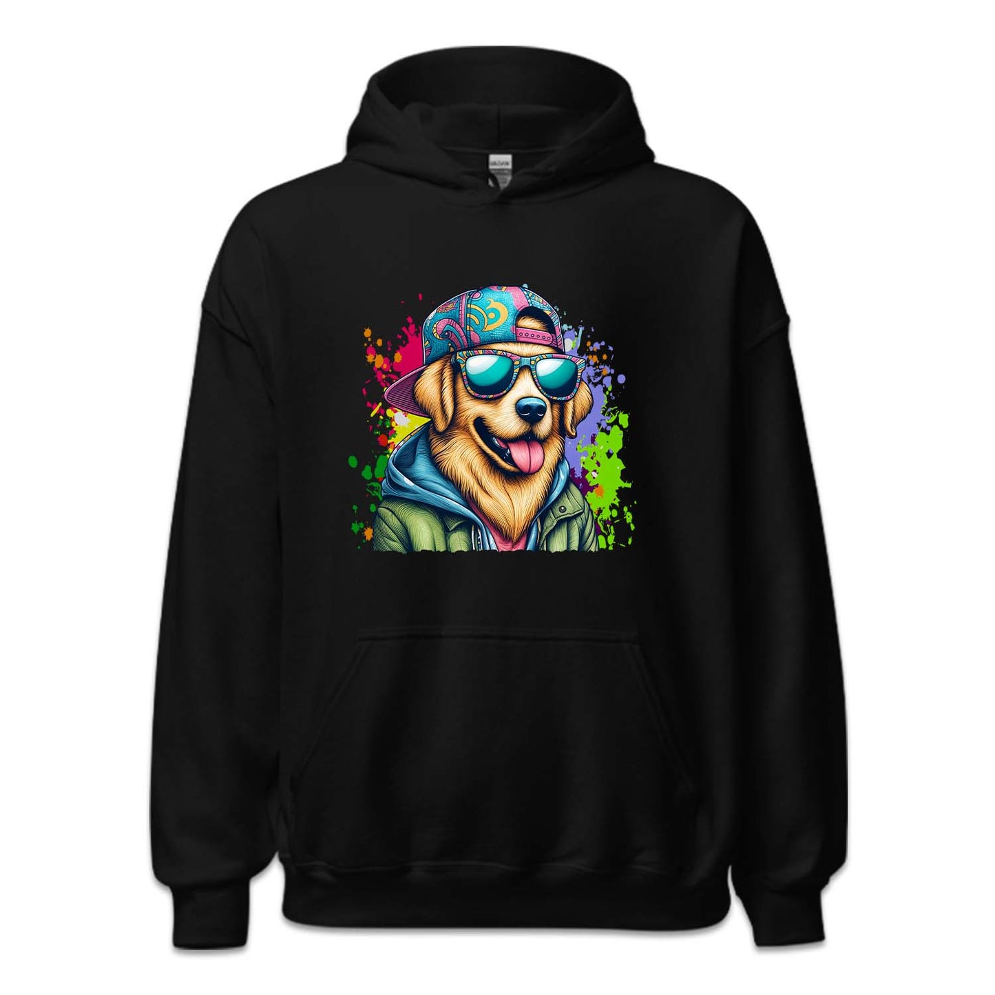 Golden Retriever Dog with Sunglasses | PRODUCT CODE: GLODRVTKNP