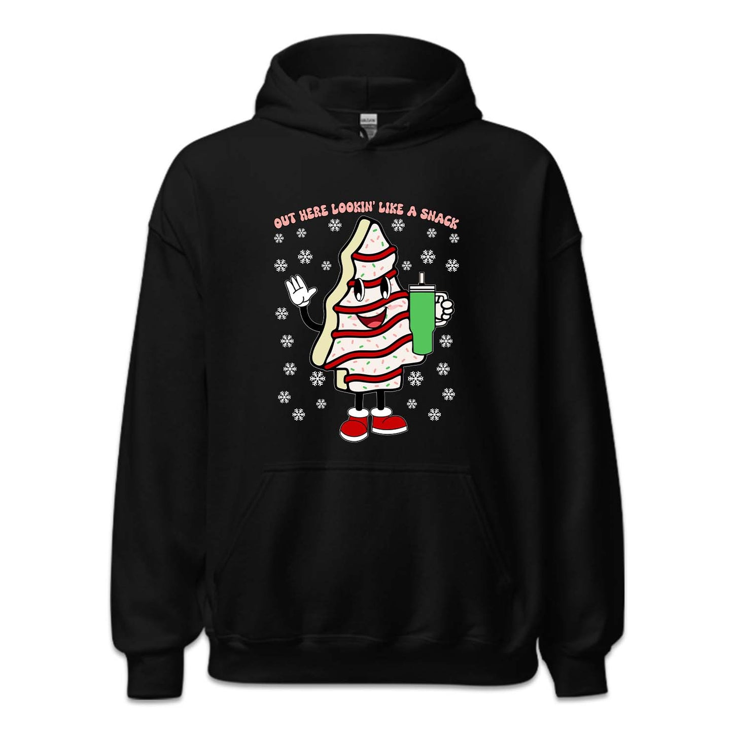 Out Here Lookin Like A Snack Christmas Tree Cake Xmas | PRODUCT CODE: UTOLKNISNKCH
