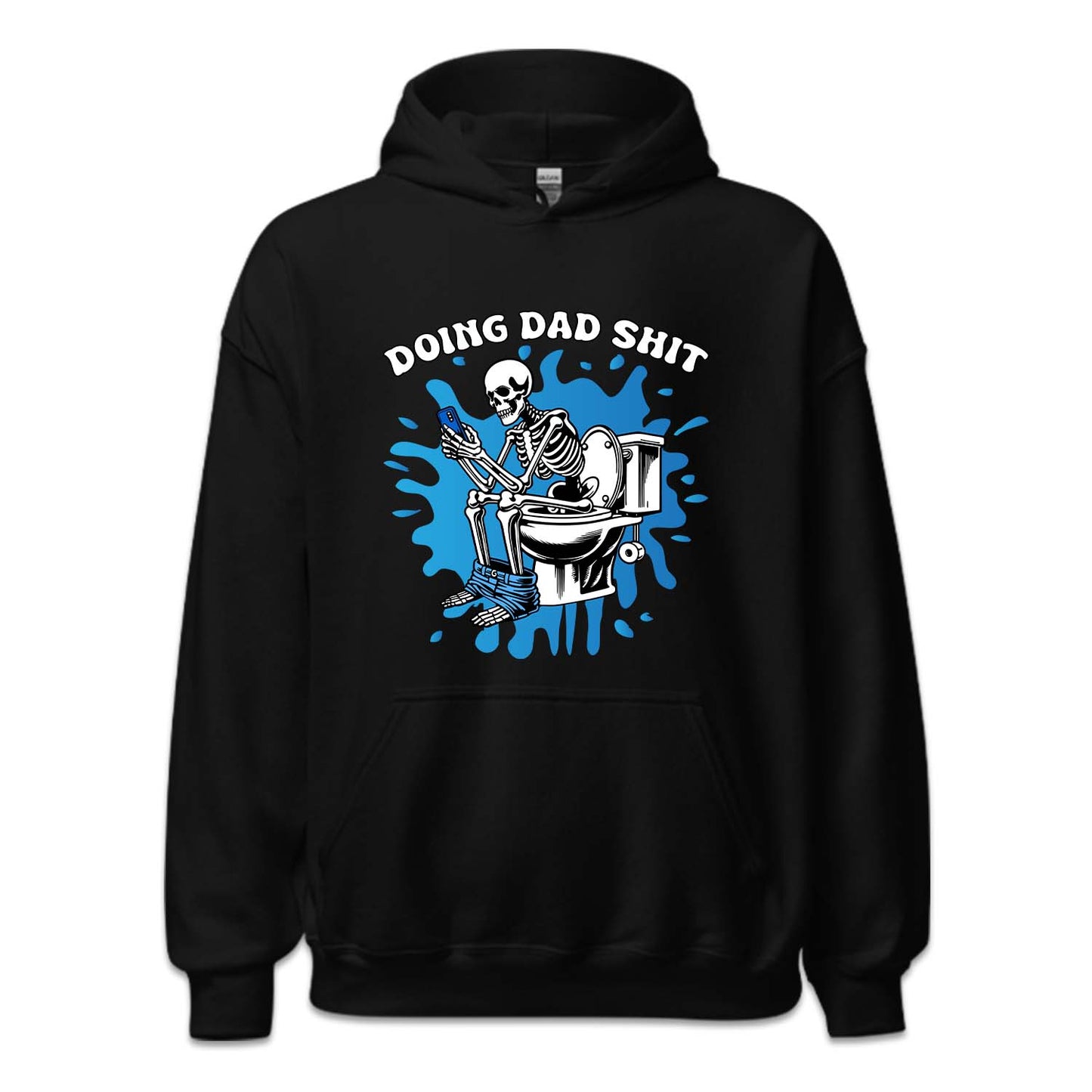 Doing Dad Shit Funny Skeleton Hilarious Toilet Humor | PRODUCT CODE: DNGADSHFA