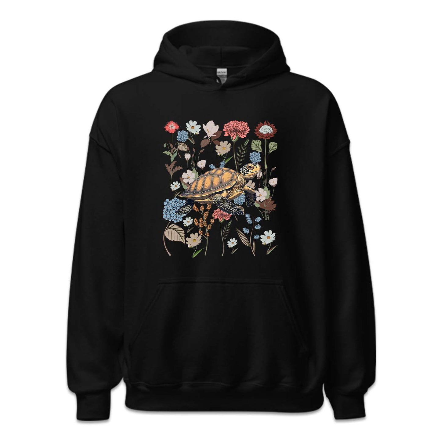 Vintage Floral Sea Turtle | PRODUCT CODE: VGTFLOSERT