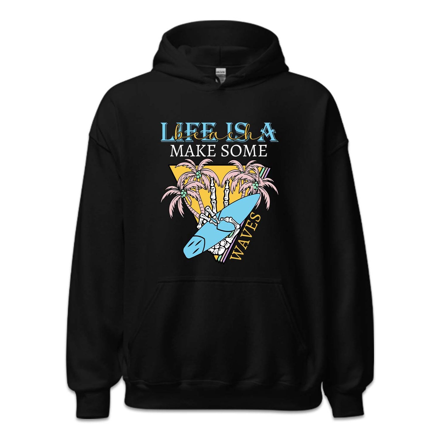 Life is a Beach Make Some Waves Surfing Skeleton | PRODUCT CODE: LFSABCHMK
