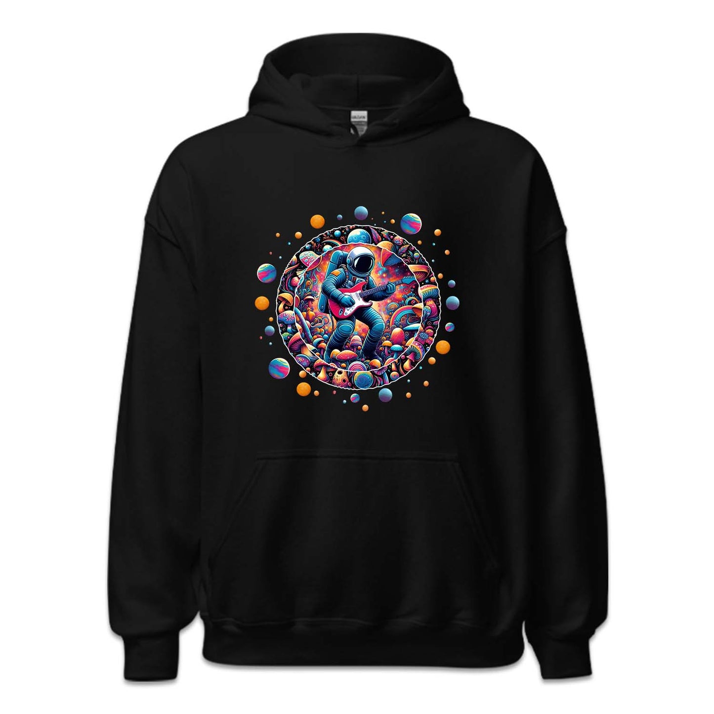Psychedelic Astronaut Playing Guitar | PRODUCT CODE: ASTRPSDYLG