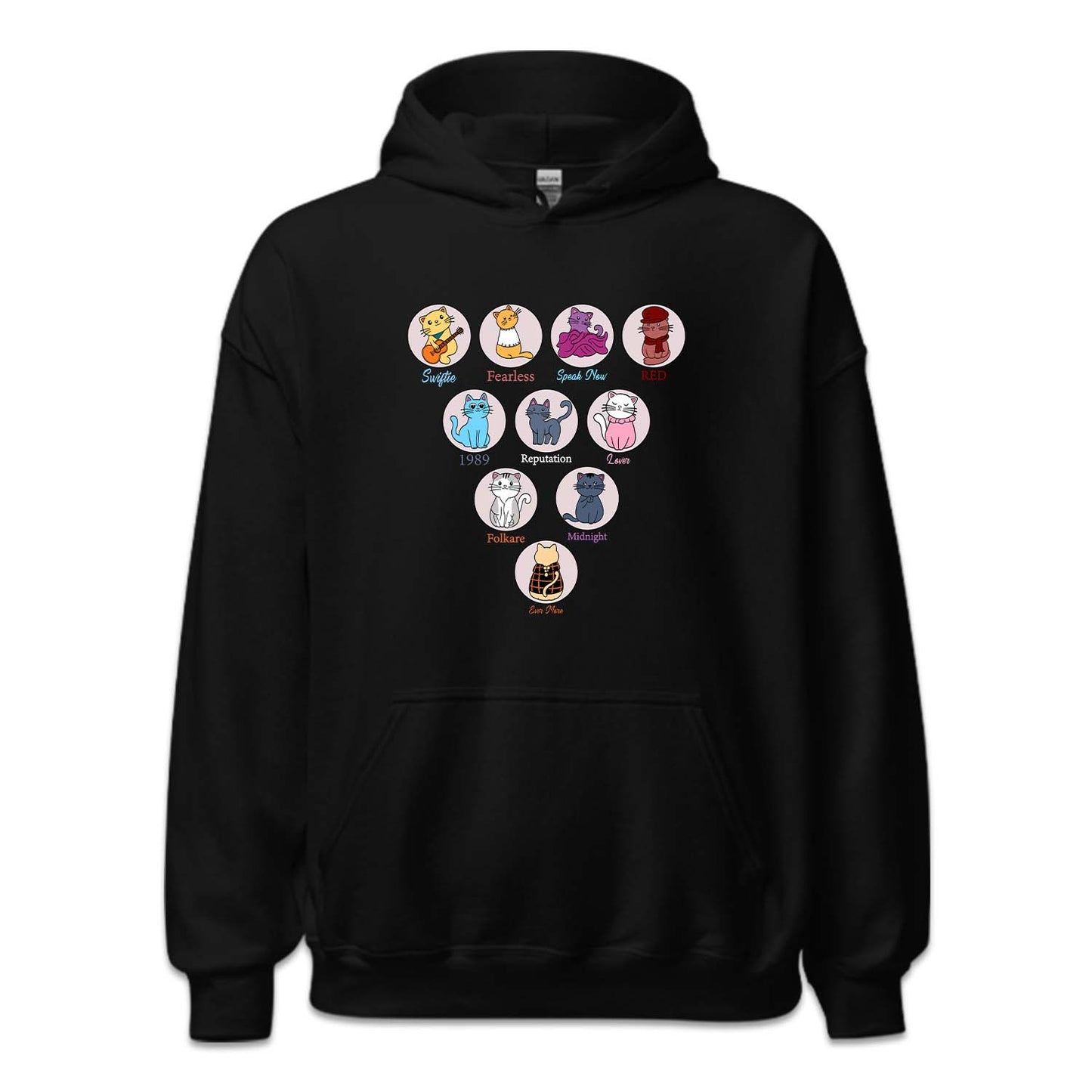 Adorable Swiftie Cat Collection Retro Swiftie Merchandise | PRODUCT CODE: ADTYLSFTCL
