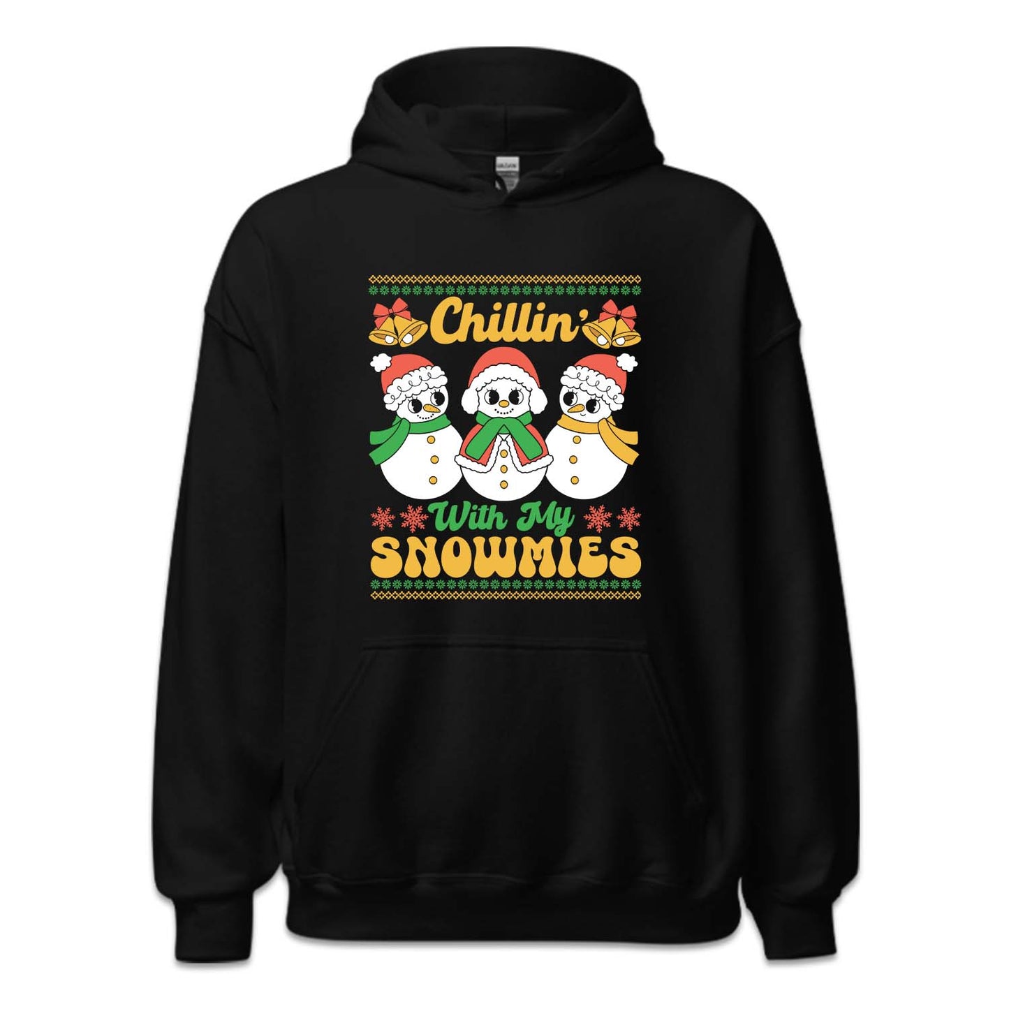 Chillin With My Snowmies Funny Christmas Cute Xmas Snowman | PRODUCT CODE: CLNHTYMSNW