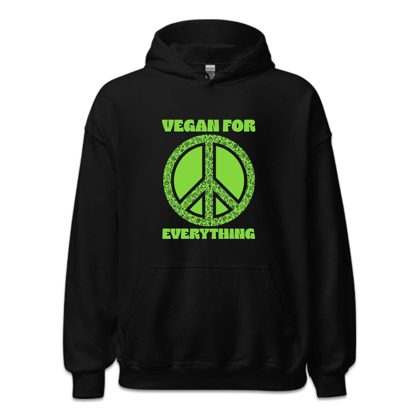 Vegan For Everything Peace Sign Eco-Friendly Veganism Awareness | PRODUCT CODE: VNGFREVTHN
